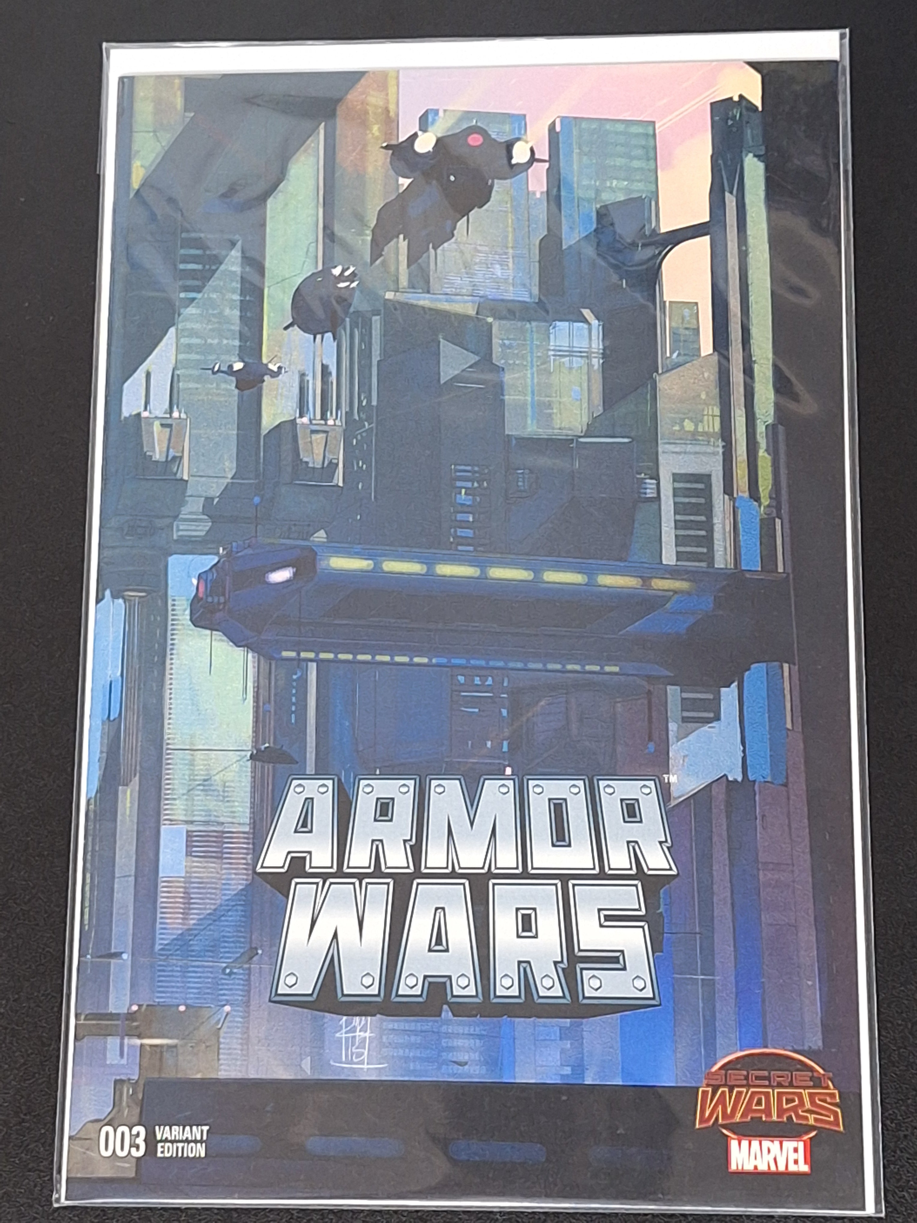 Armor Wars 3 Marvel 2015 Alex Maleev 1:10 Wraparound Variant