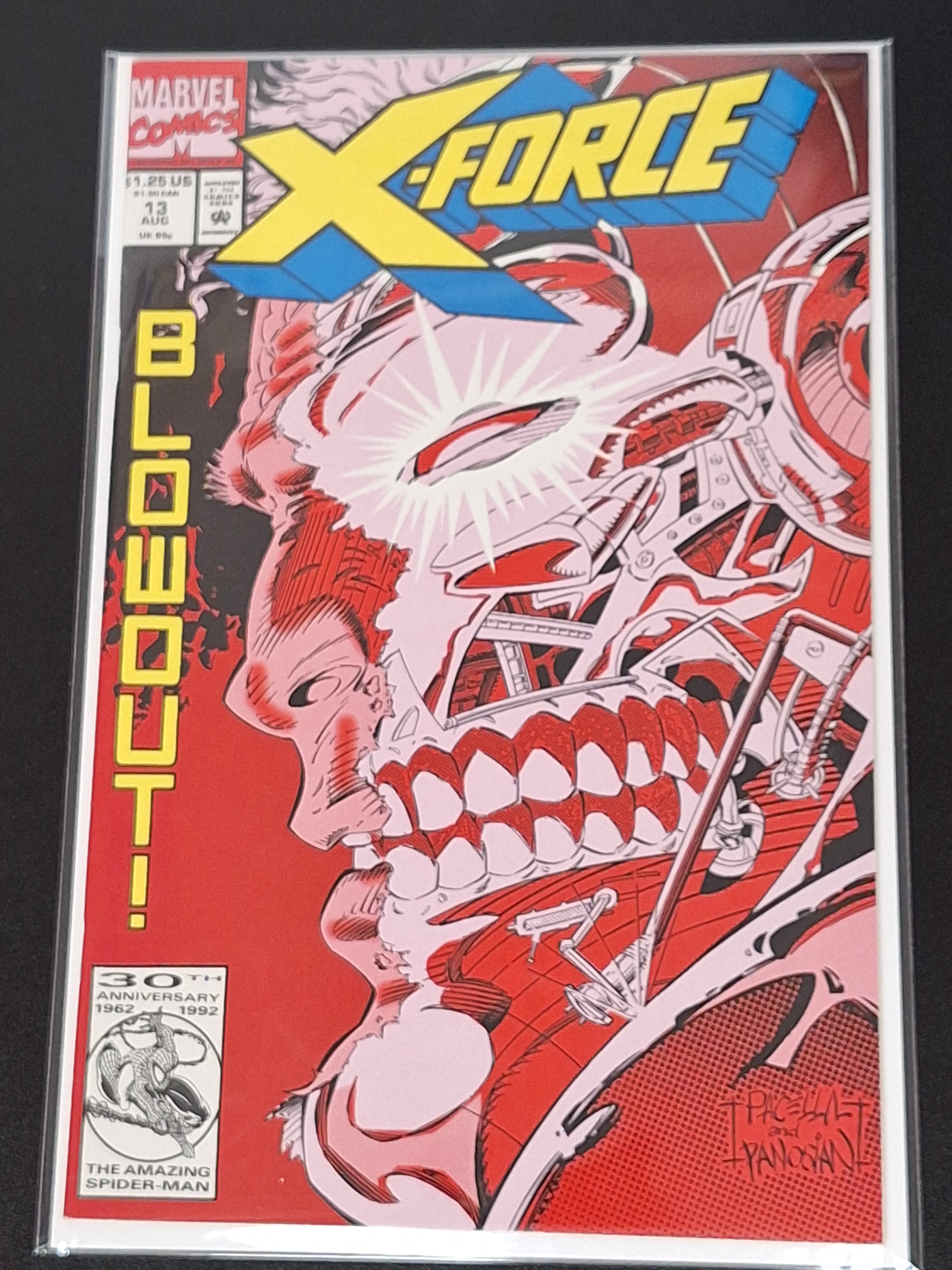 X-Force 13 Marvel 1992 Dan Panosian Cover