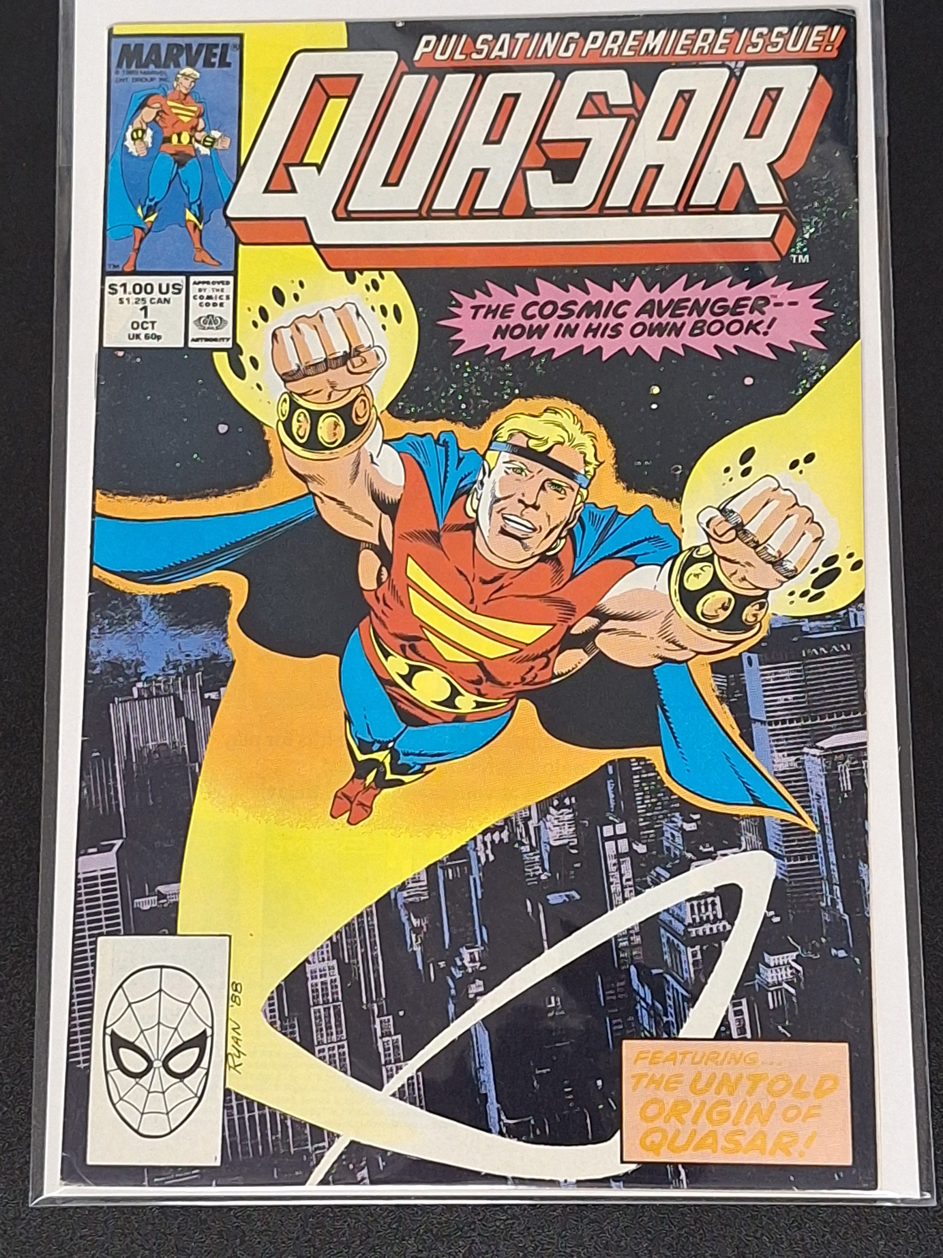 Quasar 1 Marvel 1989 Origin Story