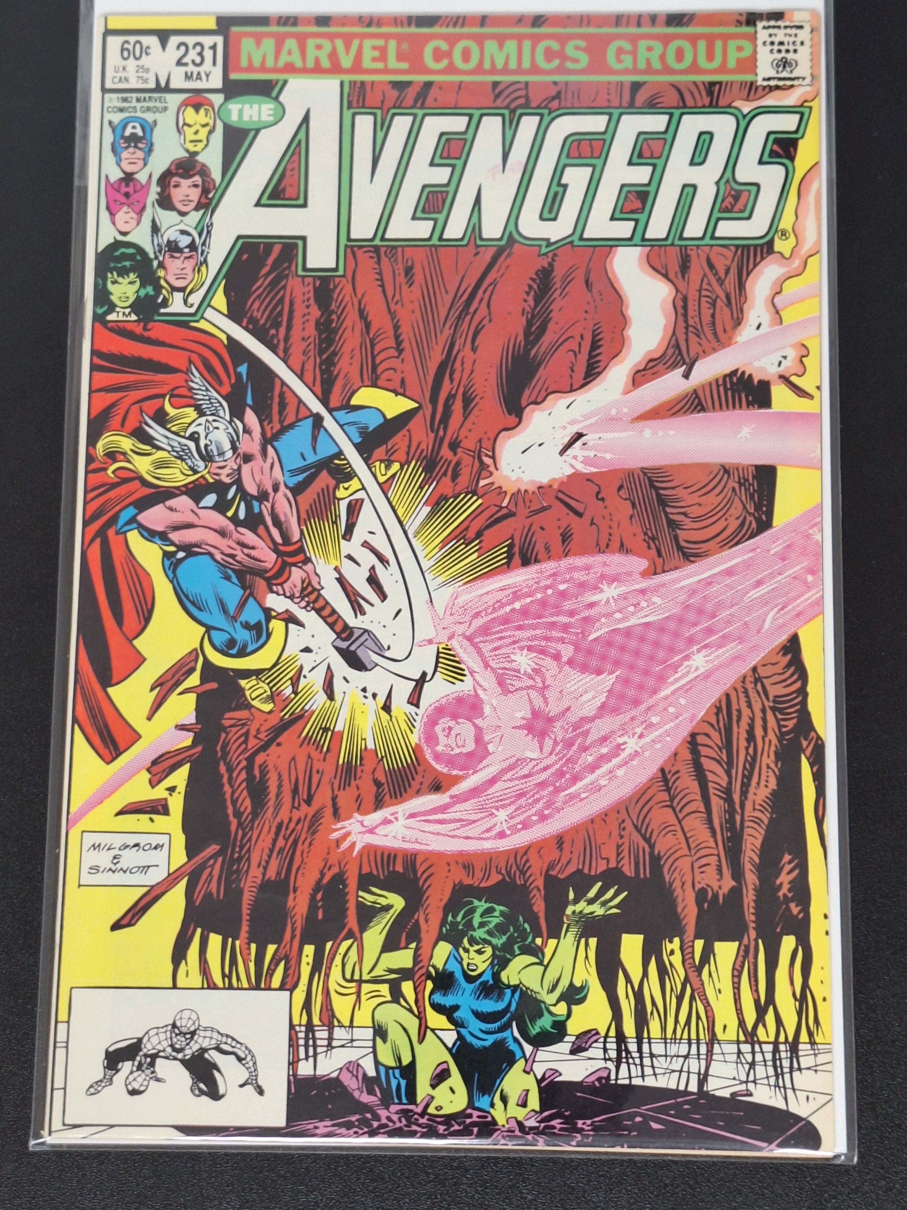 Avengers 231 Marvel 1983 Thor & She-Hulk