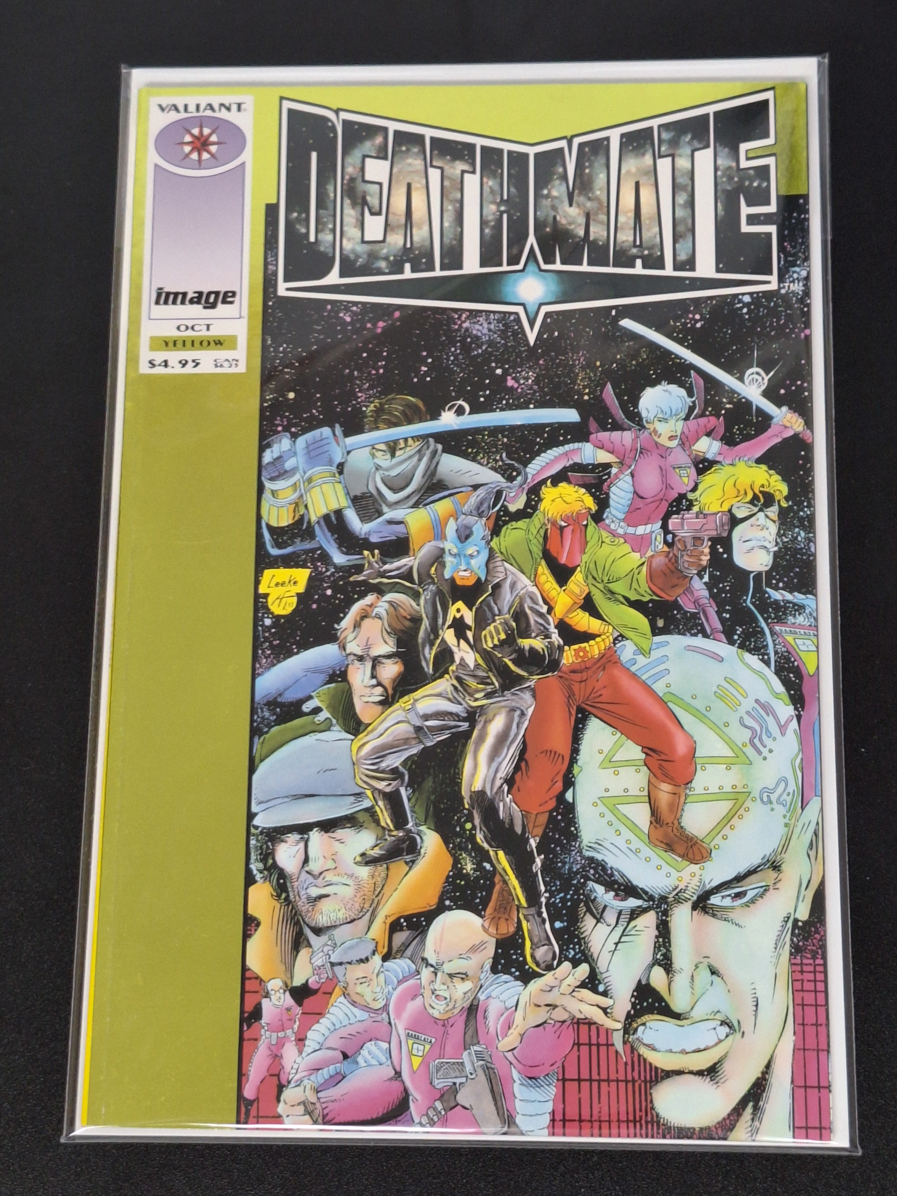 Deathmate: Yellow 1 Valiant 1993 Foil Cover