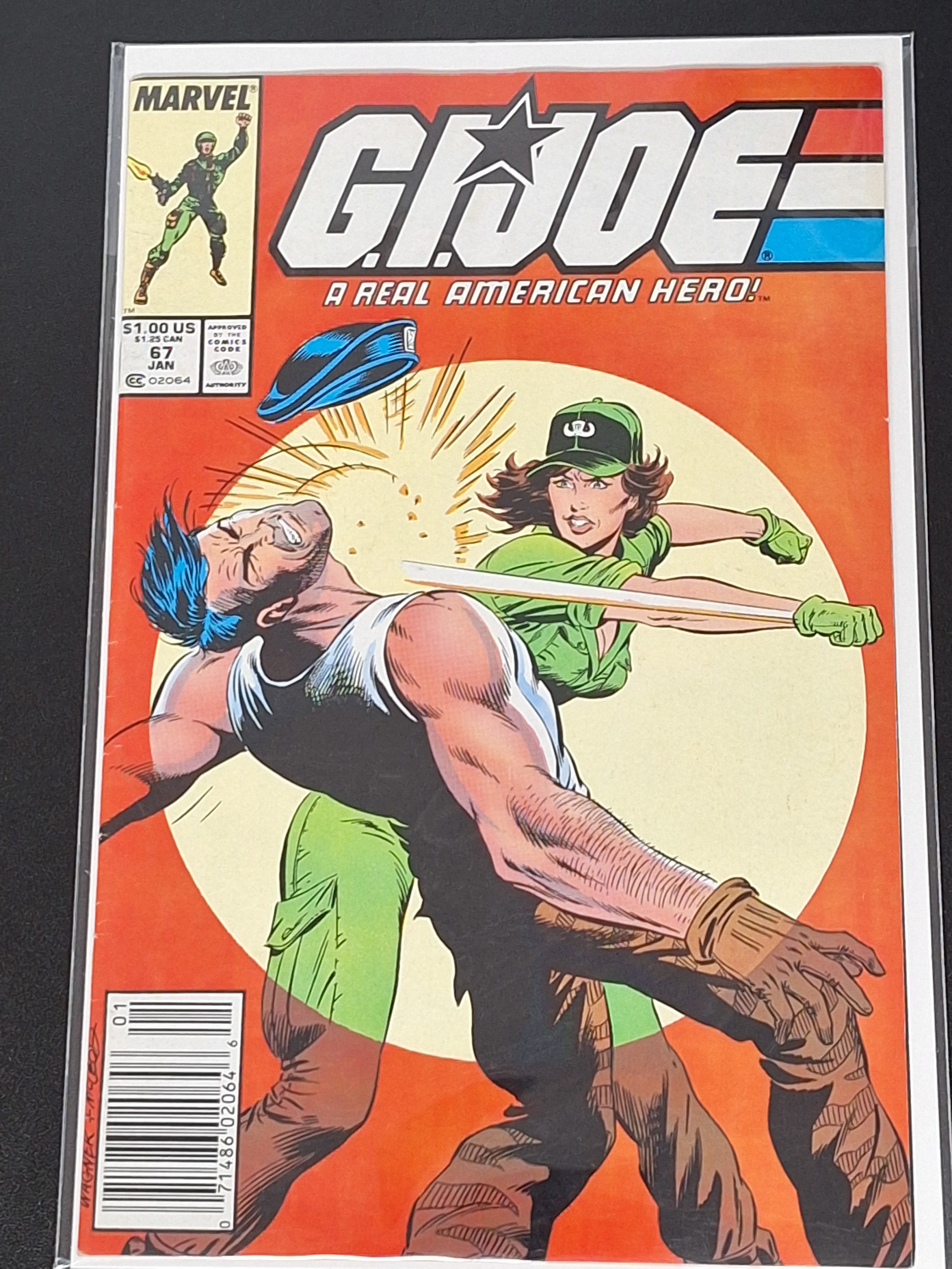 G.I. Joe 67 Marvel 1988 Newsstand Edition