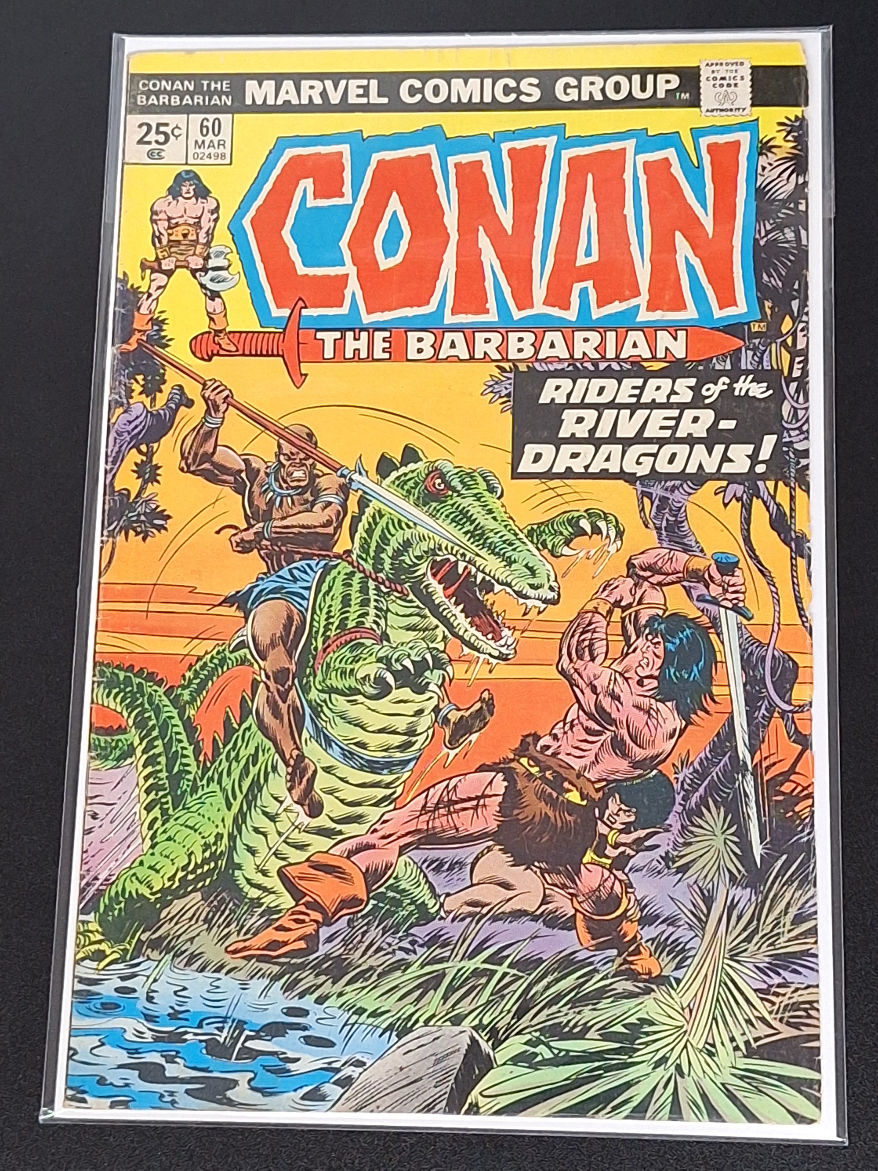 Conan The Barbarian 60 Marvel 1975 Bronze Age