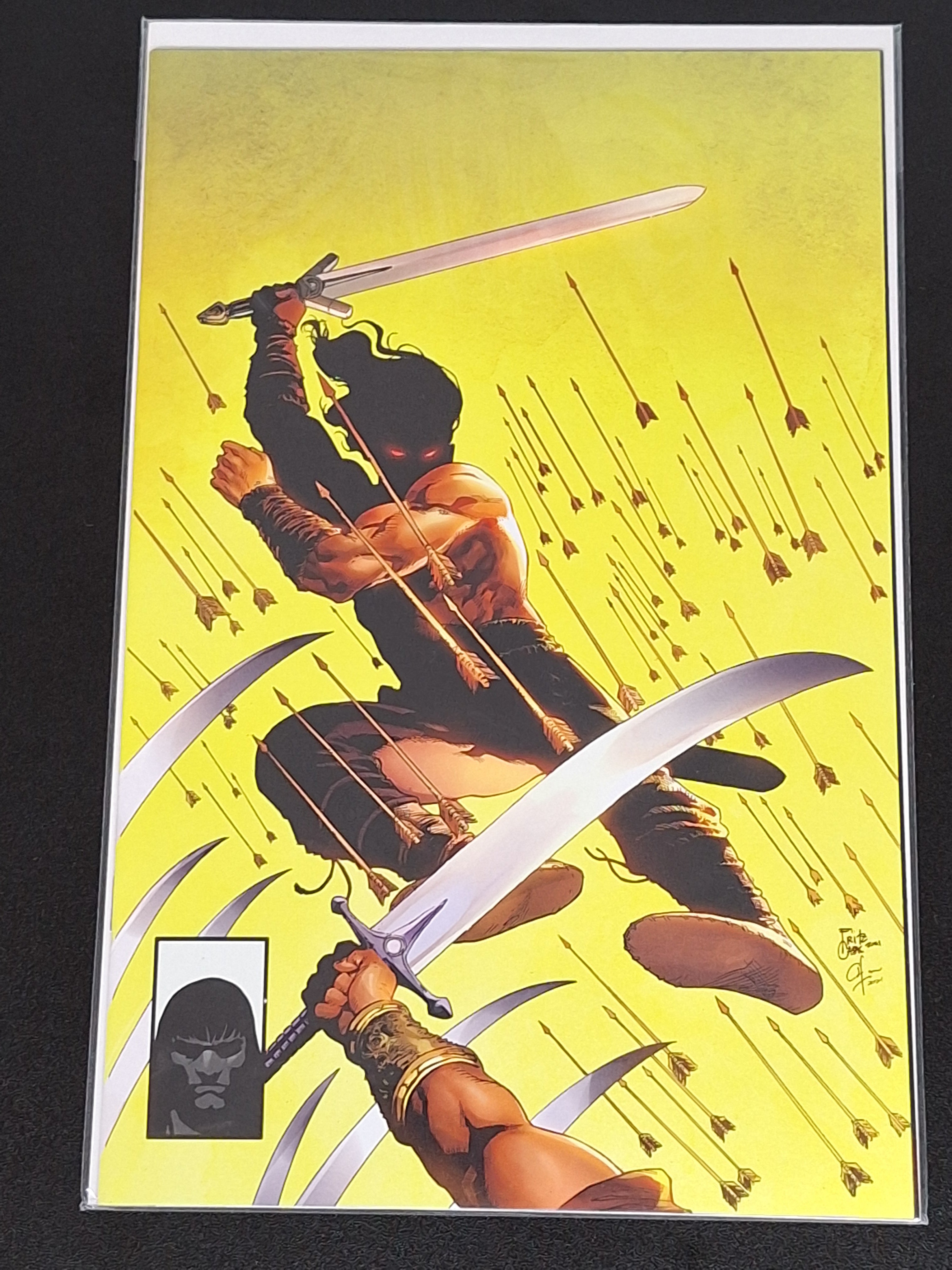 The Cimmerian 2 Ablaze Comics 2021 Virgin 1:10 Variant