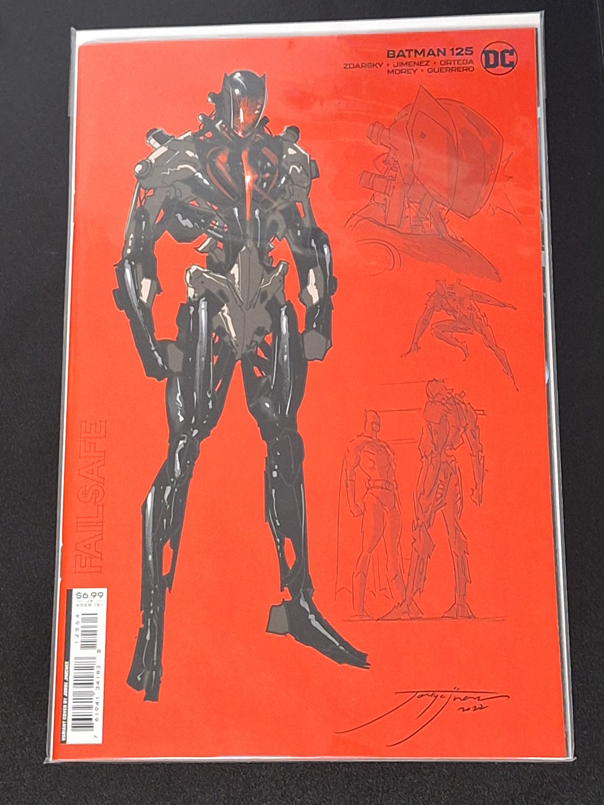 Batman 125 DC Jorge Jimenez Variant 1st App of Failsafe