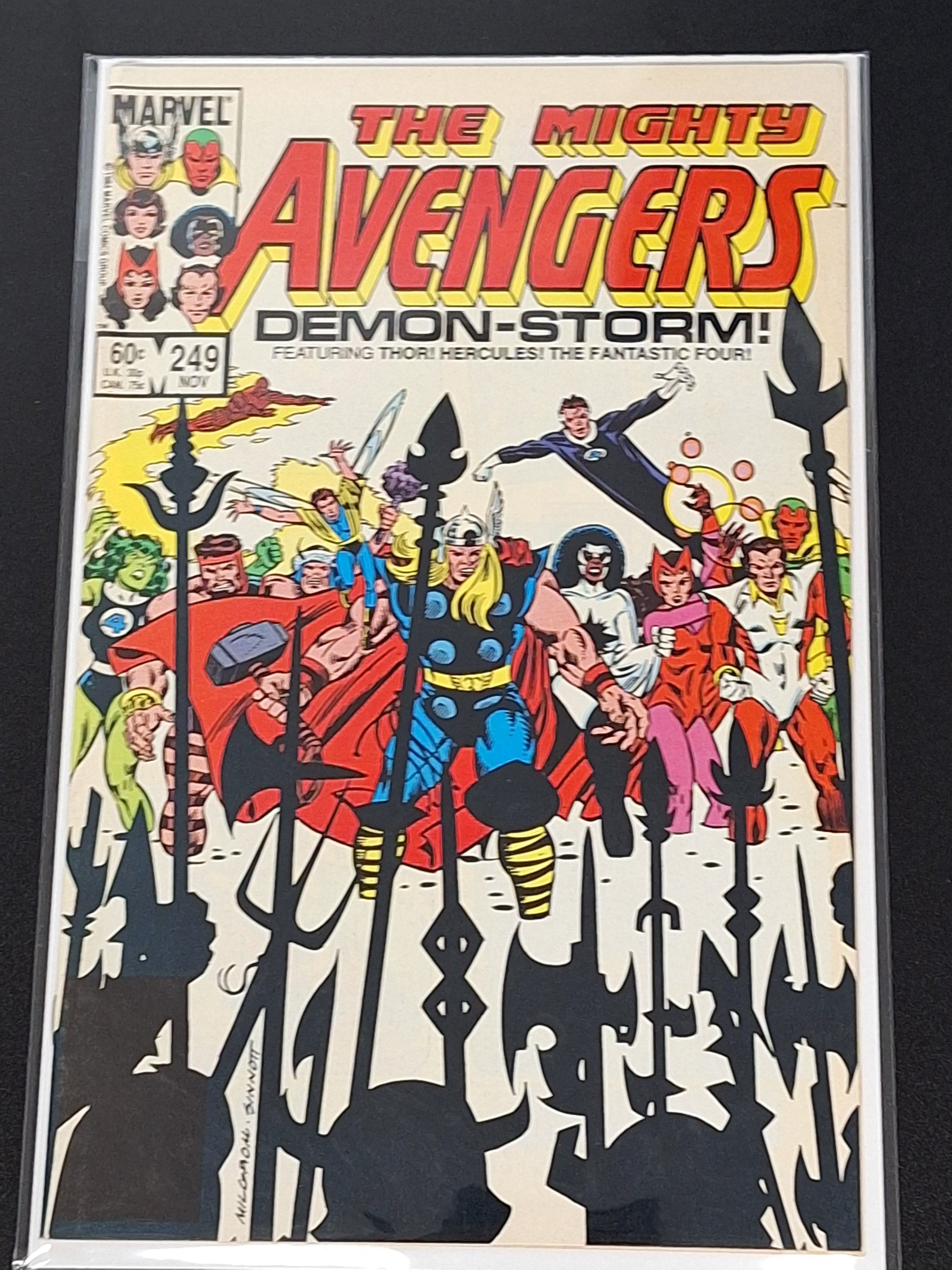 Avengers 249 Marvel 1981 Demon-Storm