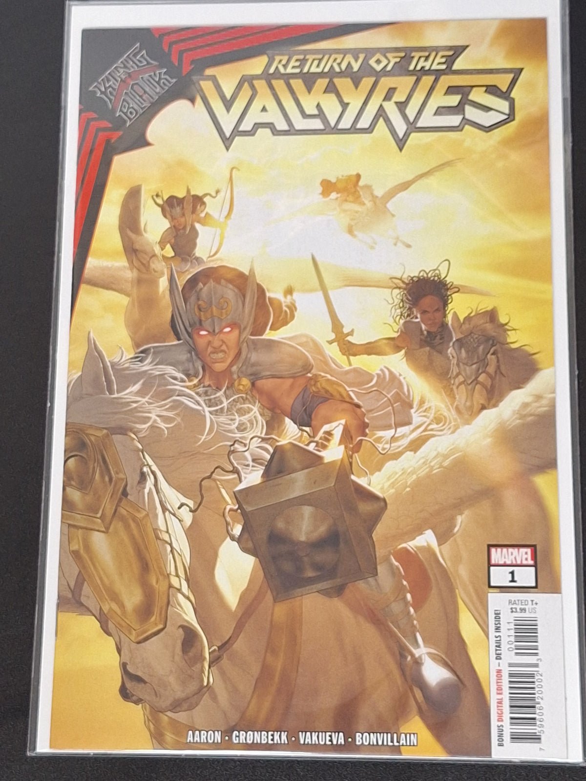 King In Black: Return Of The Valkyries 1 Marvel 2021 1st App of Runa
