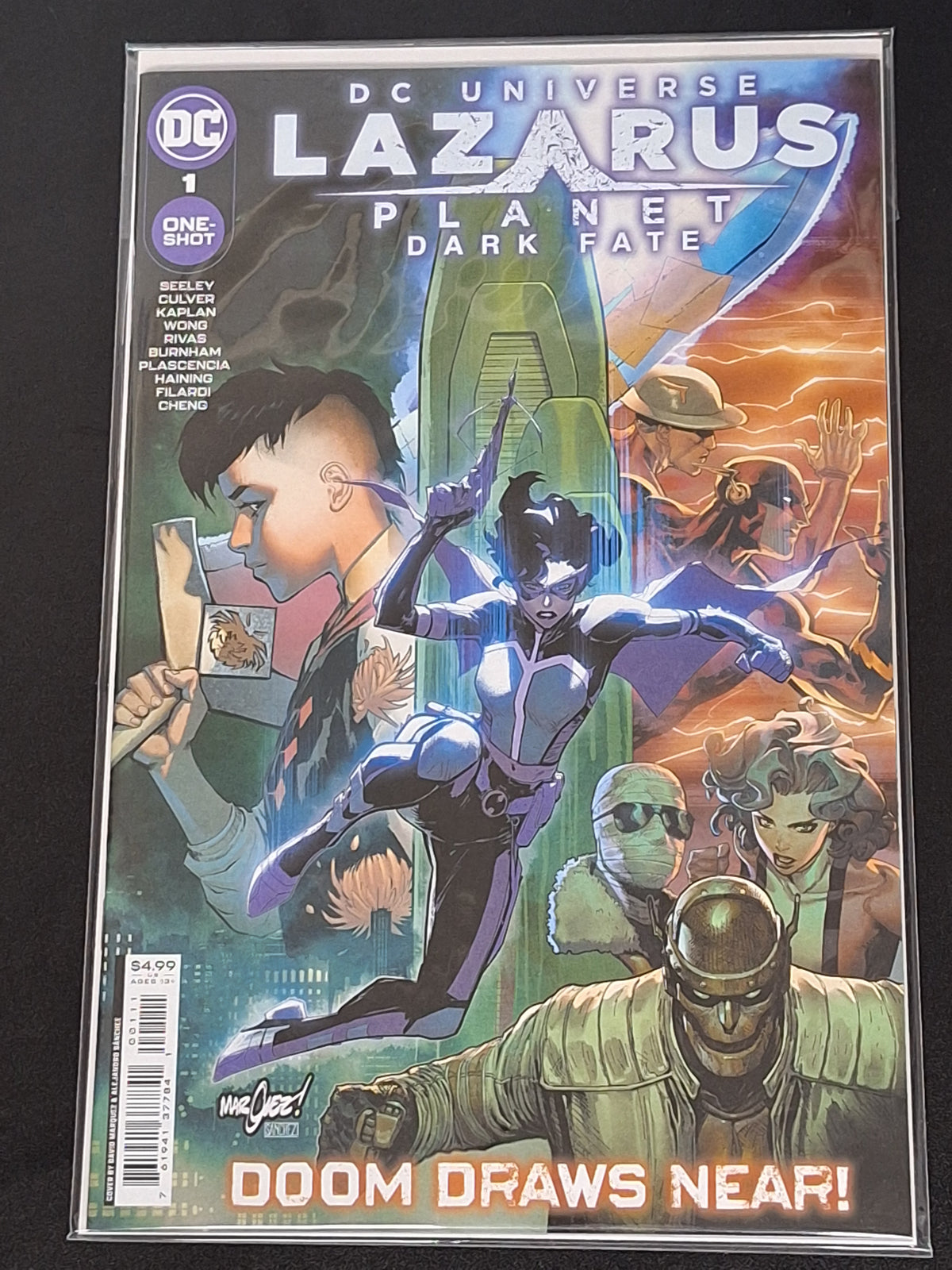 Lazarus Planet: Dark Fate 1 DC 2023 Cover A 1st App of Chainsaw Nun
