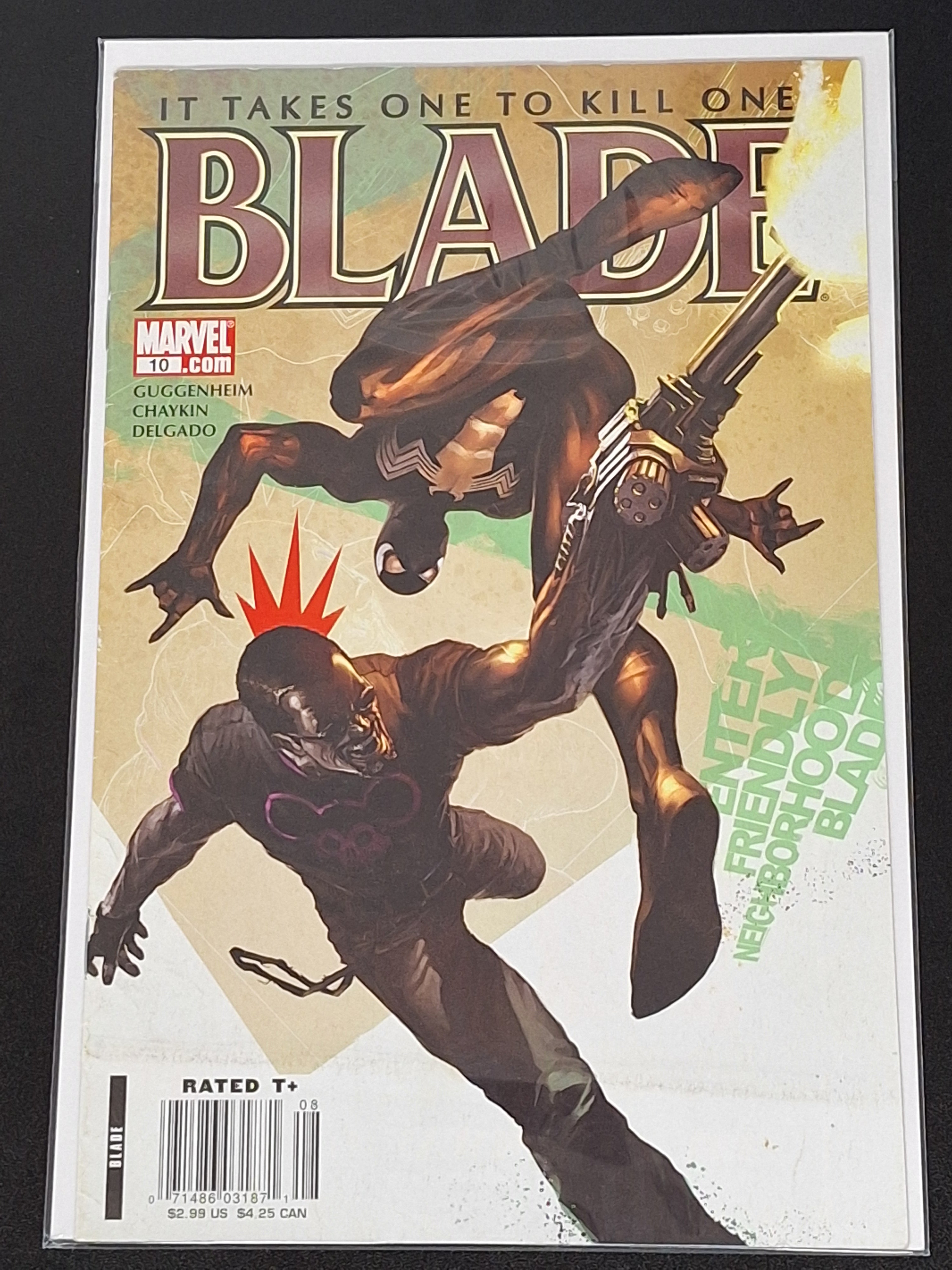 Blade 10 Marvel 2007 1st Blade vs Venom