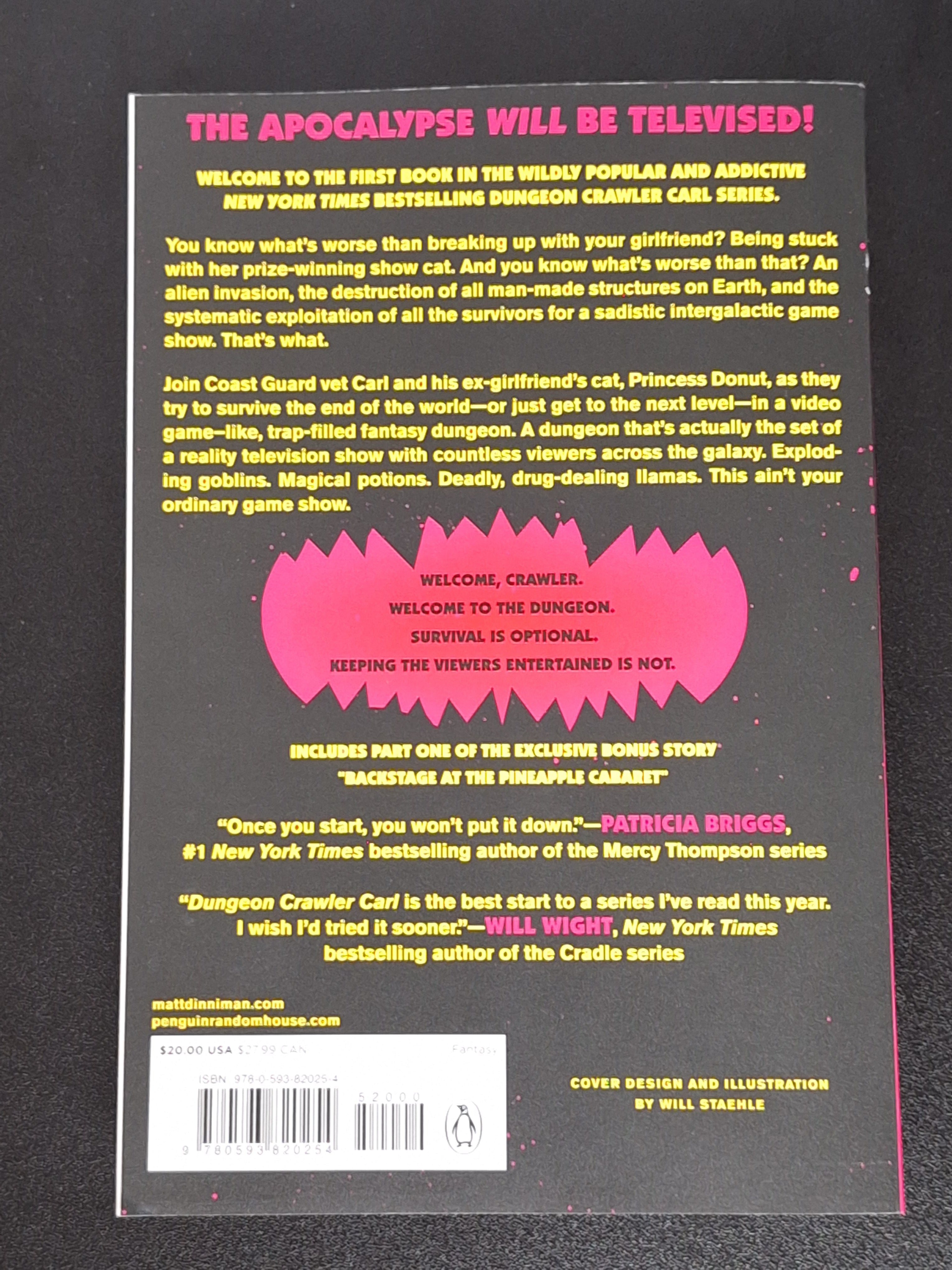 Dungeon Crawler Carl: Book One - TPB Novel