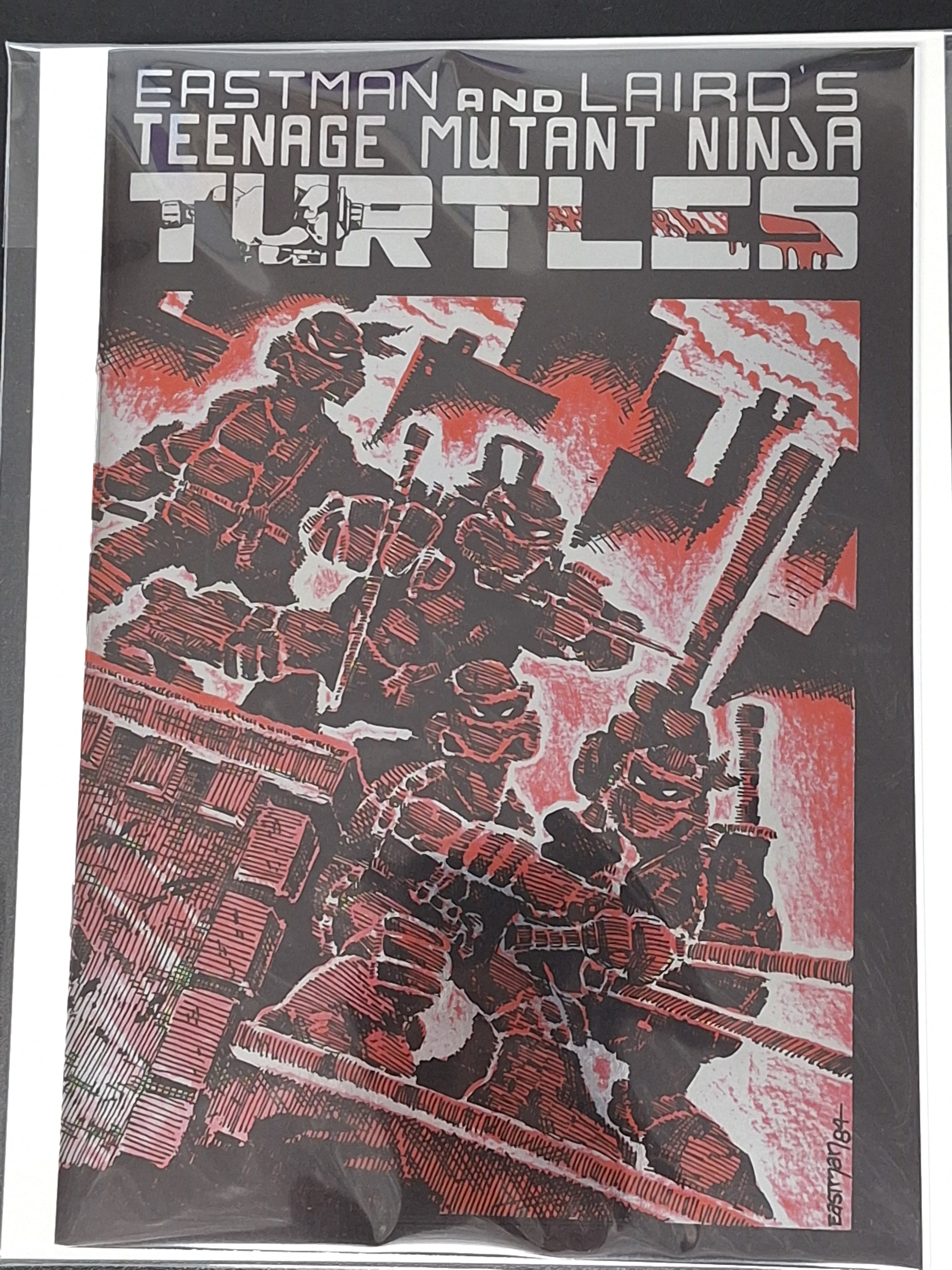 Teenage Mutant Ninja Turtles 1 IDW Mirage 2026 Facsimile Edition Foil Variant