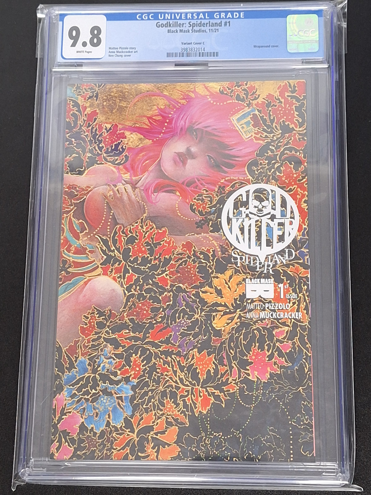 Godkiller: Spiderland 1 Cover C Wraparound Variant CGC 9.8