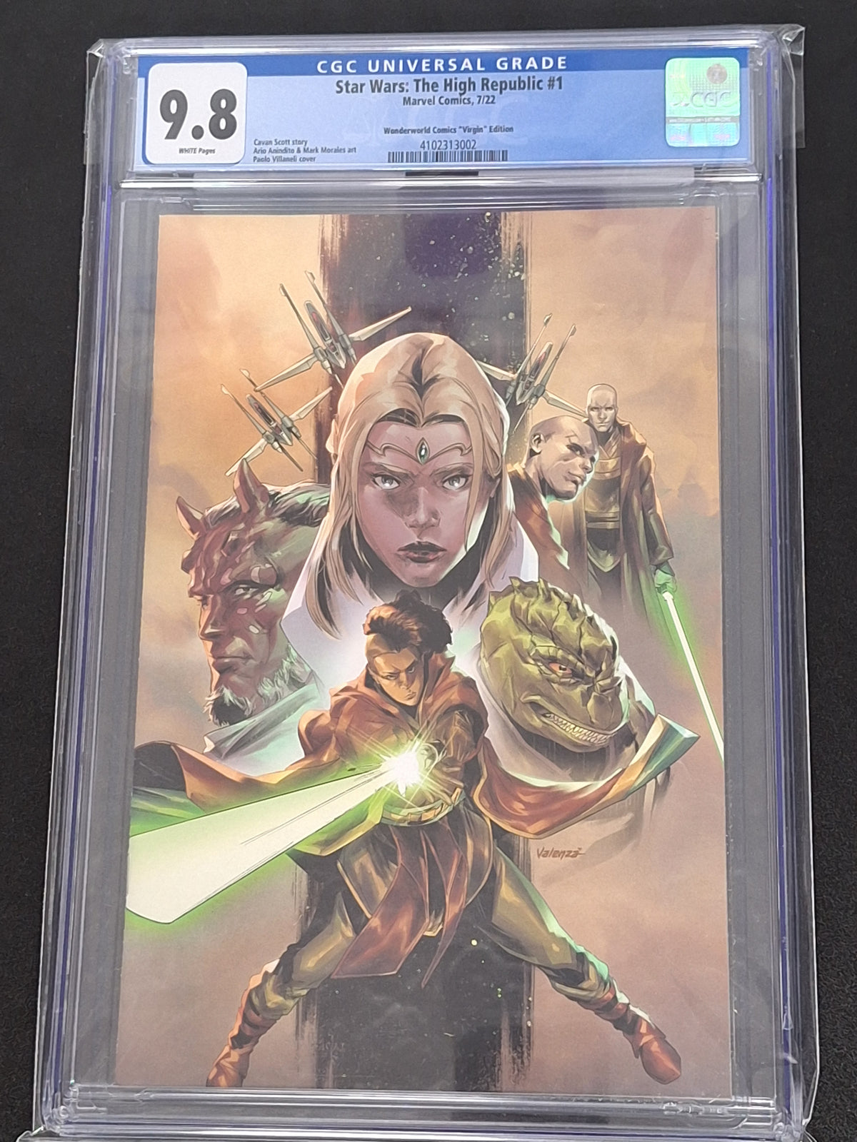 Star Wars: The High Republic 1 Wonderworld Comics Virgin Exclusive CGC 9.8