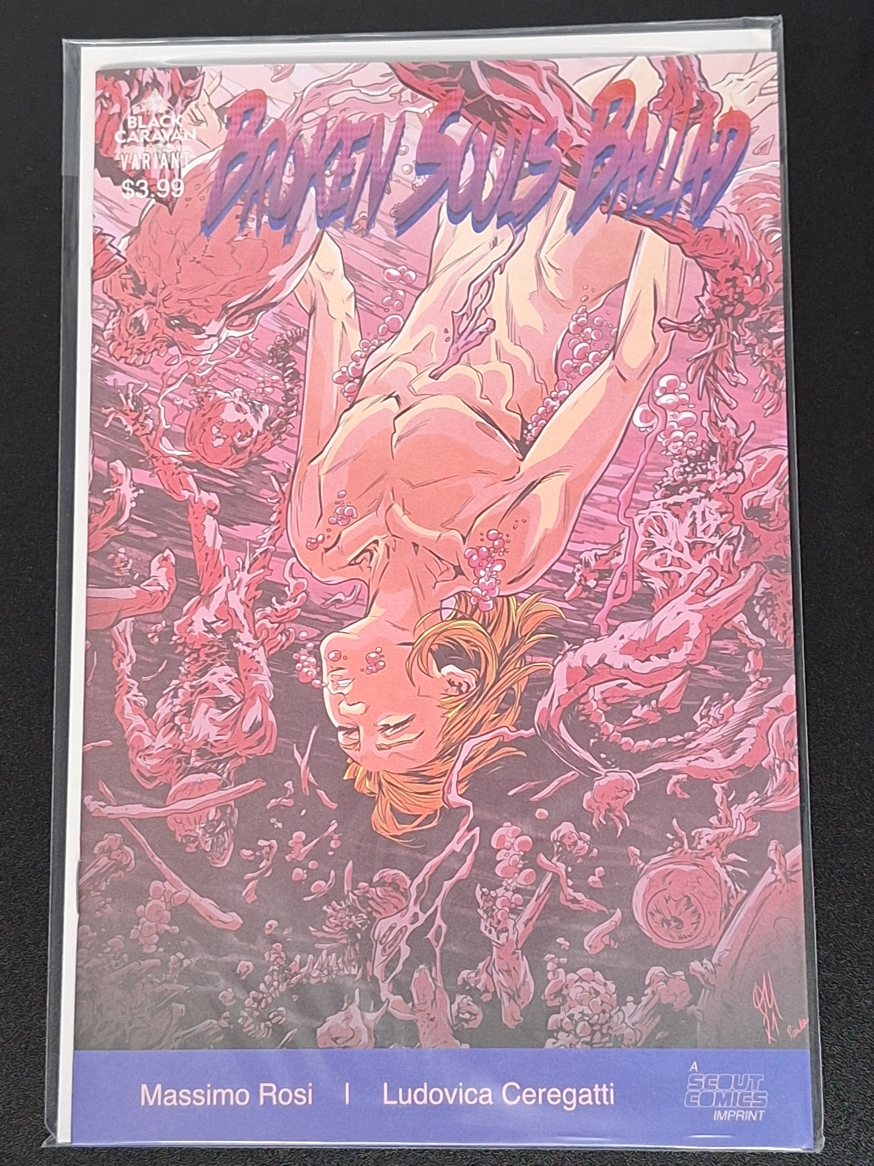 Broken Souls Ballad 1 Black Caravan/ Scout Comics 1:10 Variant