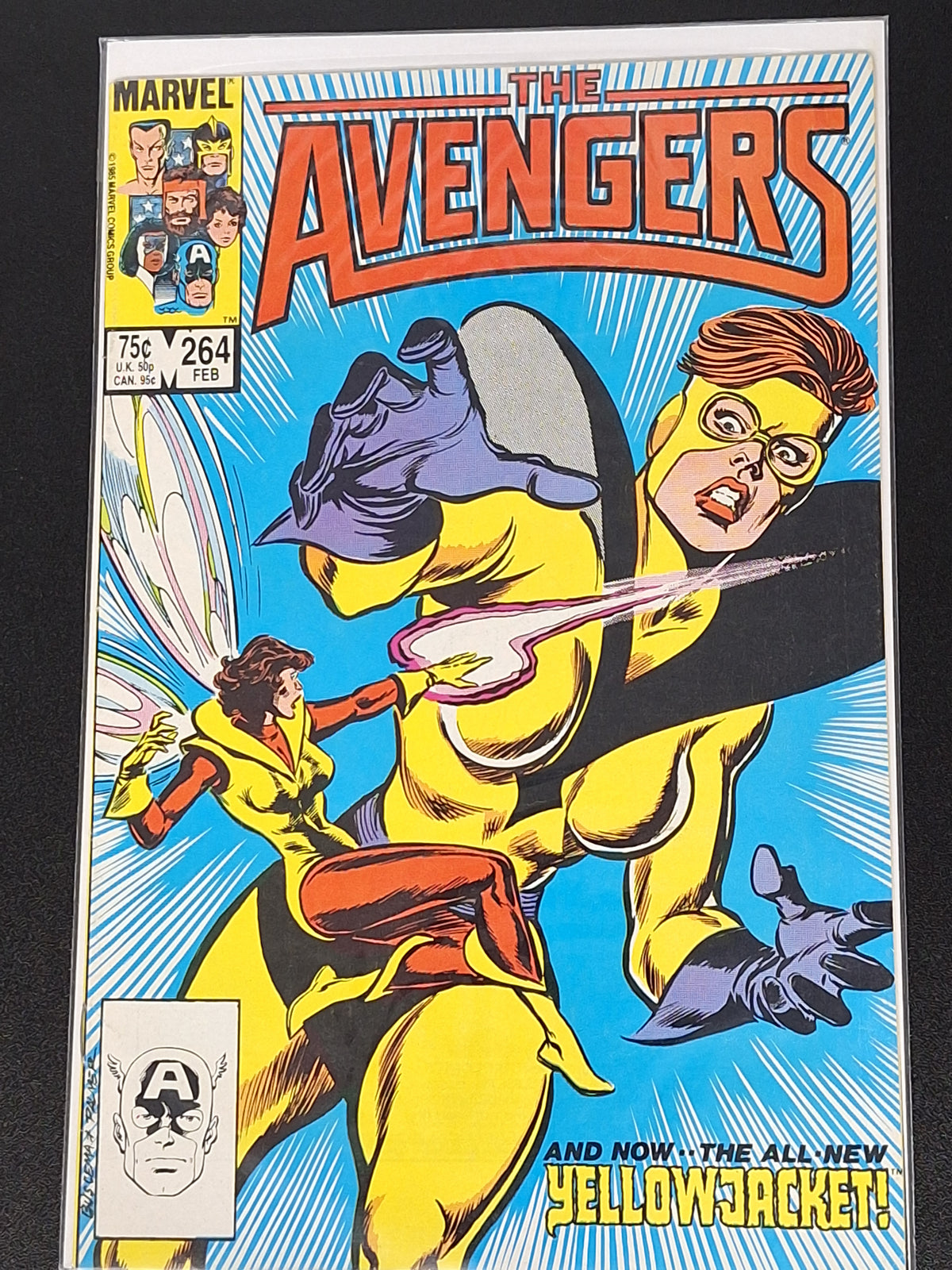 Avengers 264 Marvel 1st App of The New Yellowjacket