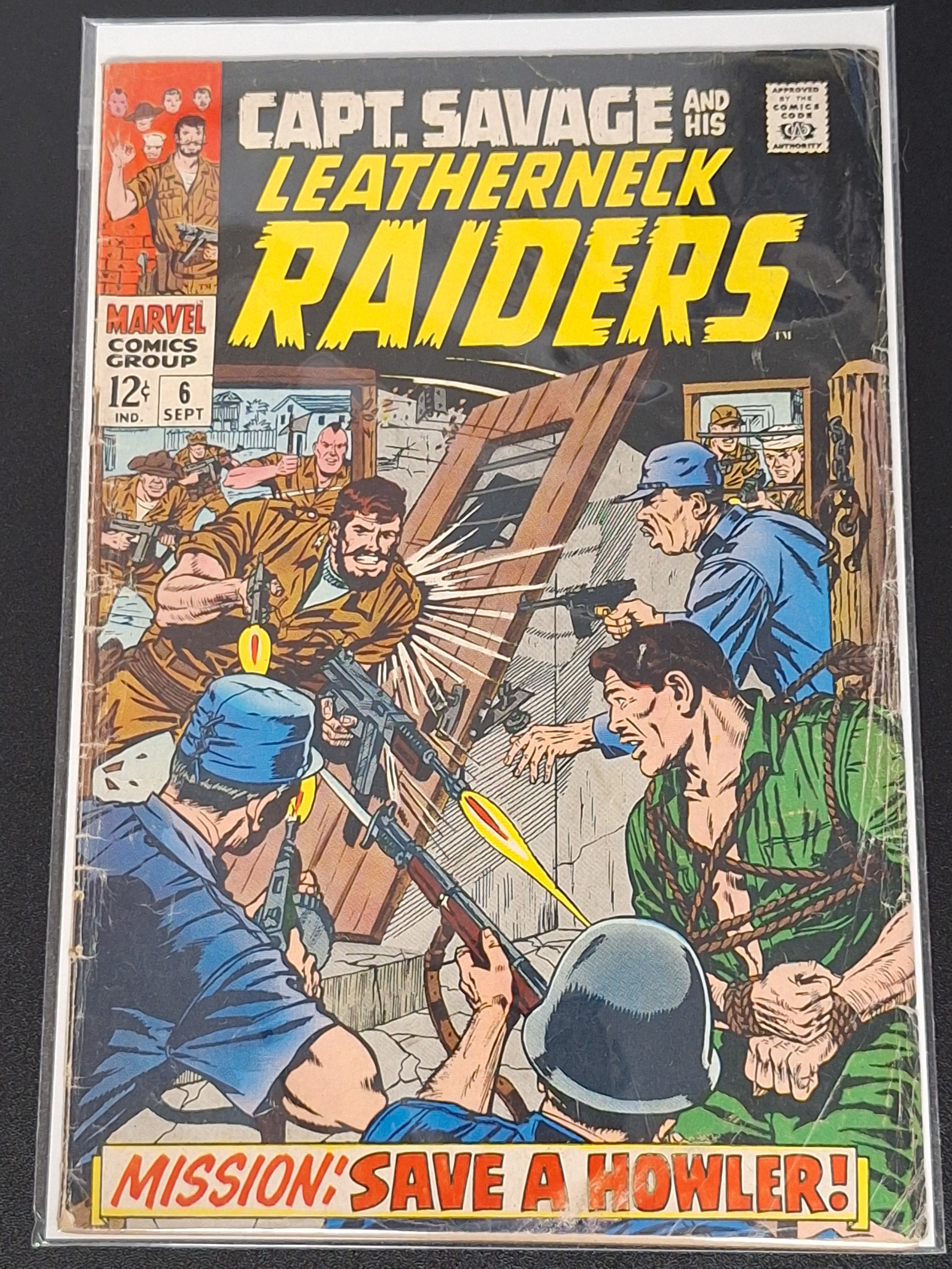 Captain Savage And His Leatherneck Raiders 6 Marvel 1968