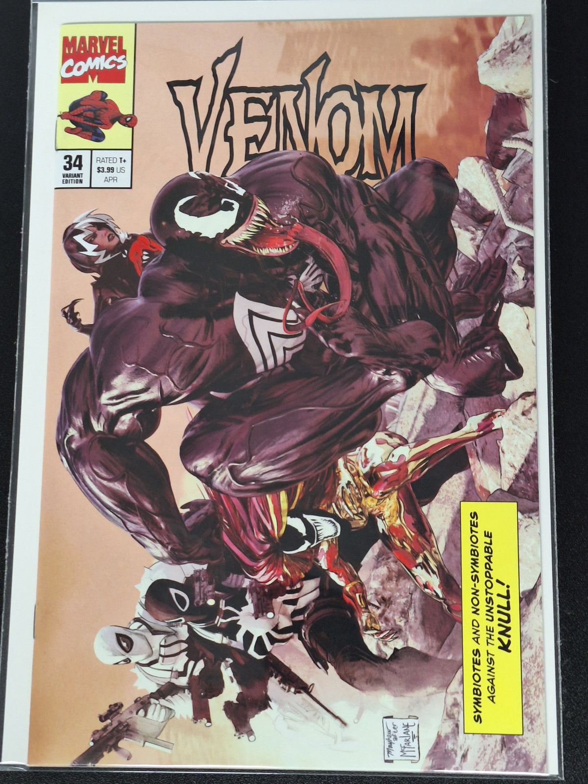 Venom 34 Mike Mayhew Studios Exclusive McFarlane Homage