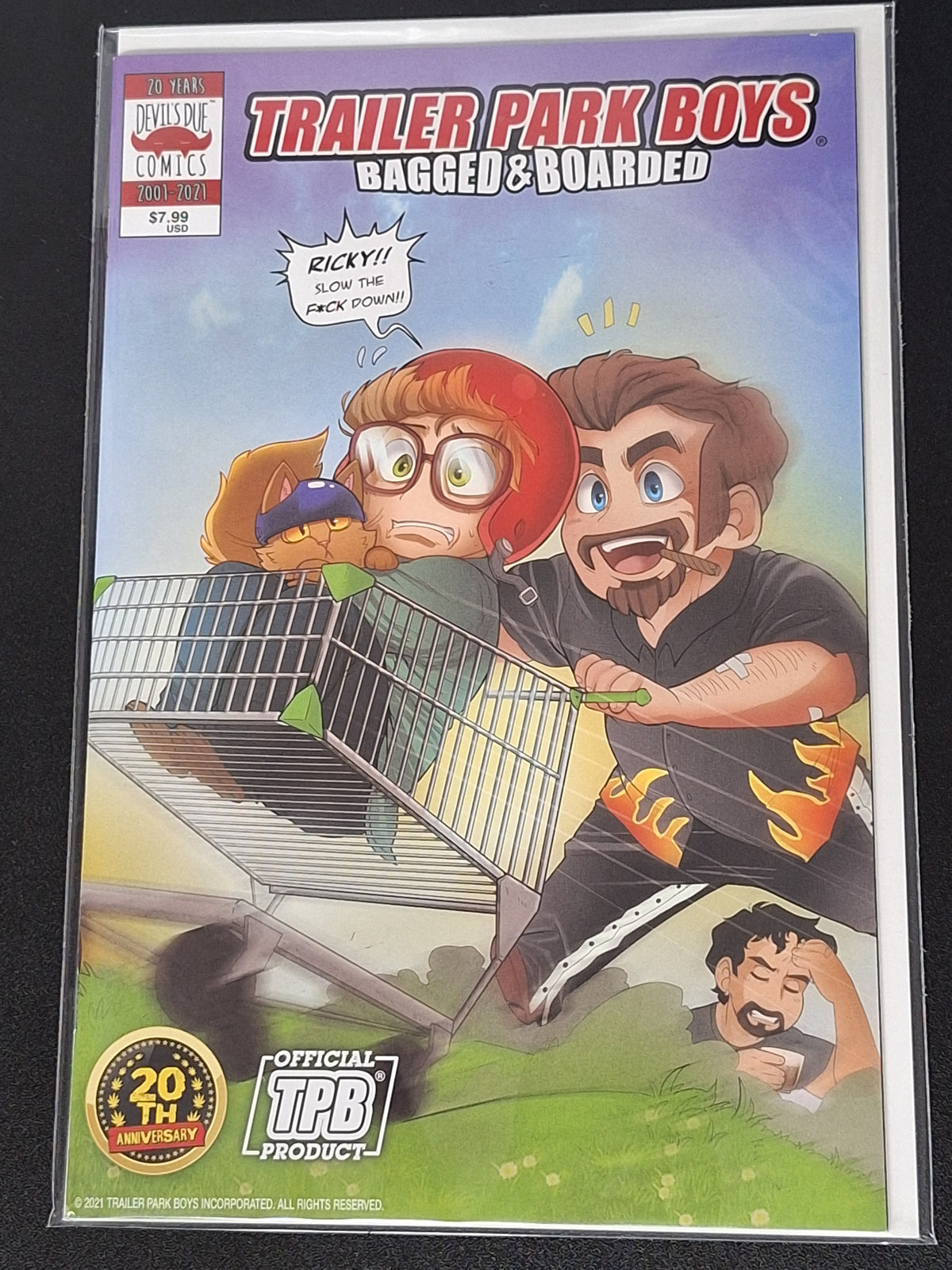 Trailer Park Boys: Bagged & Boarded 1 Devil's Due Comics 2021 1st Series Cover B