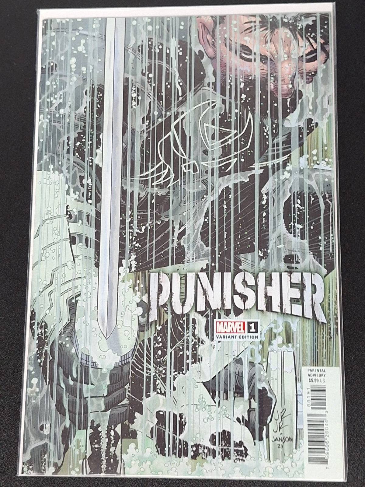 Punisher 1 Marvel 2022 John Romita Jr 1:25 Variant
