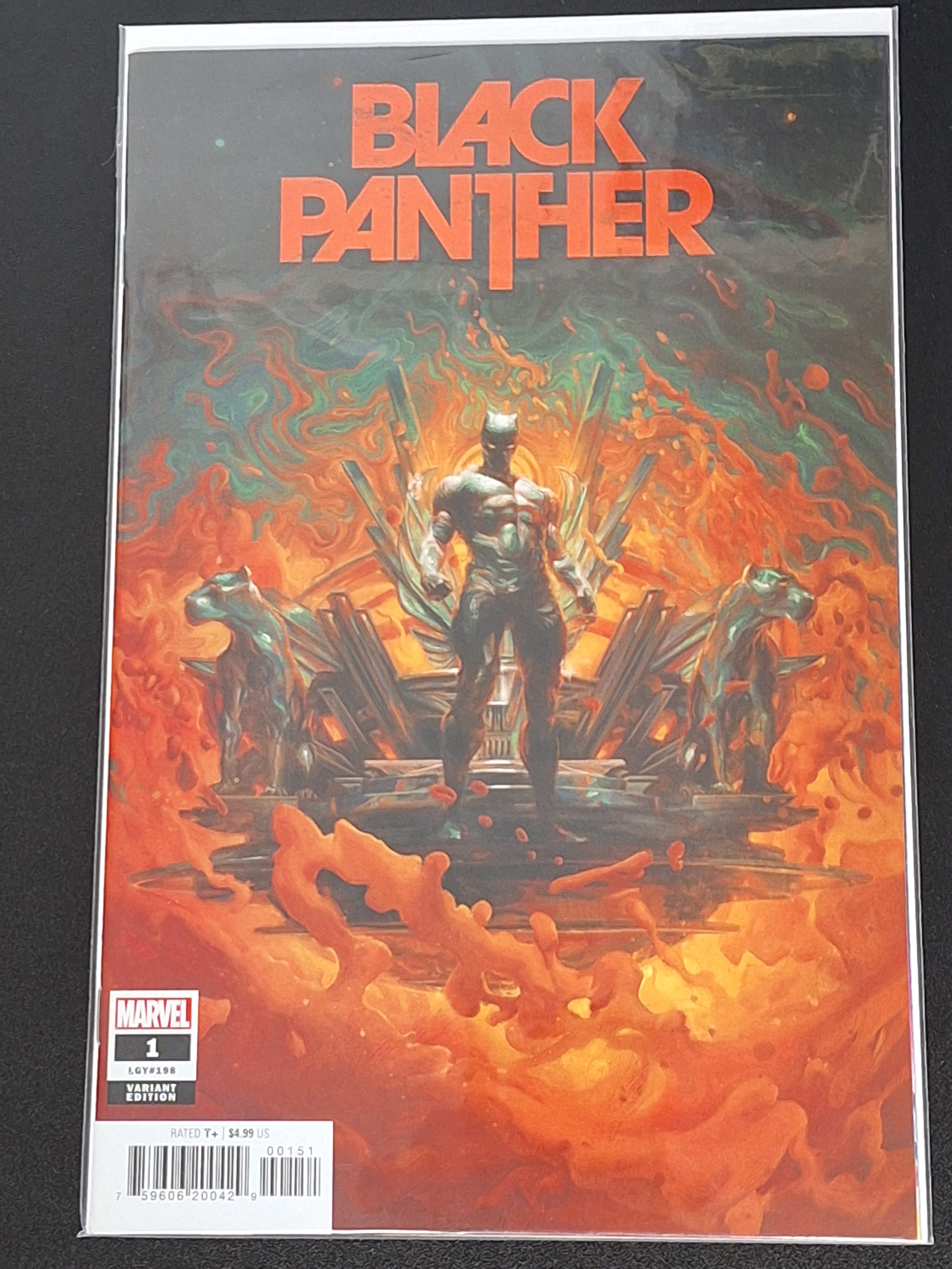 Black Panther 1 Marvel 2022 Samuel Spratt 1:25 Variant