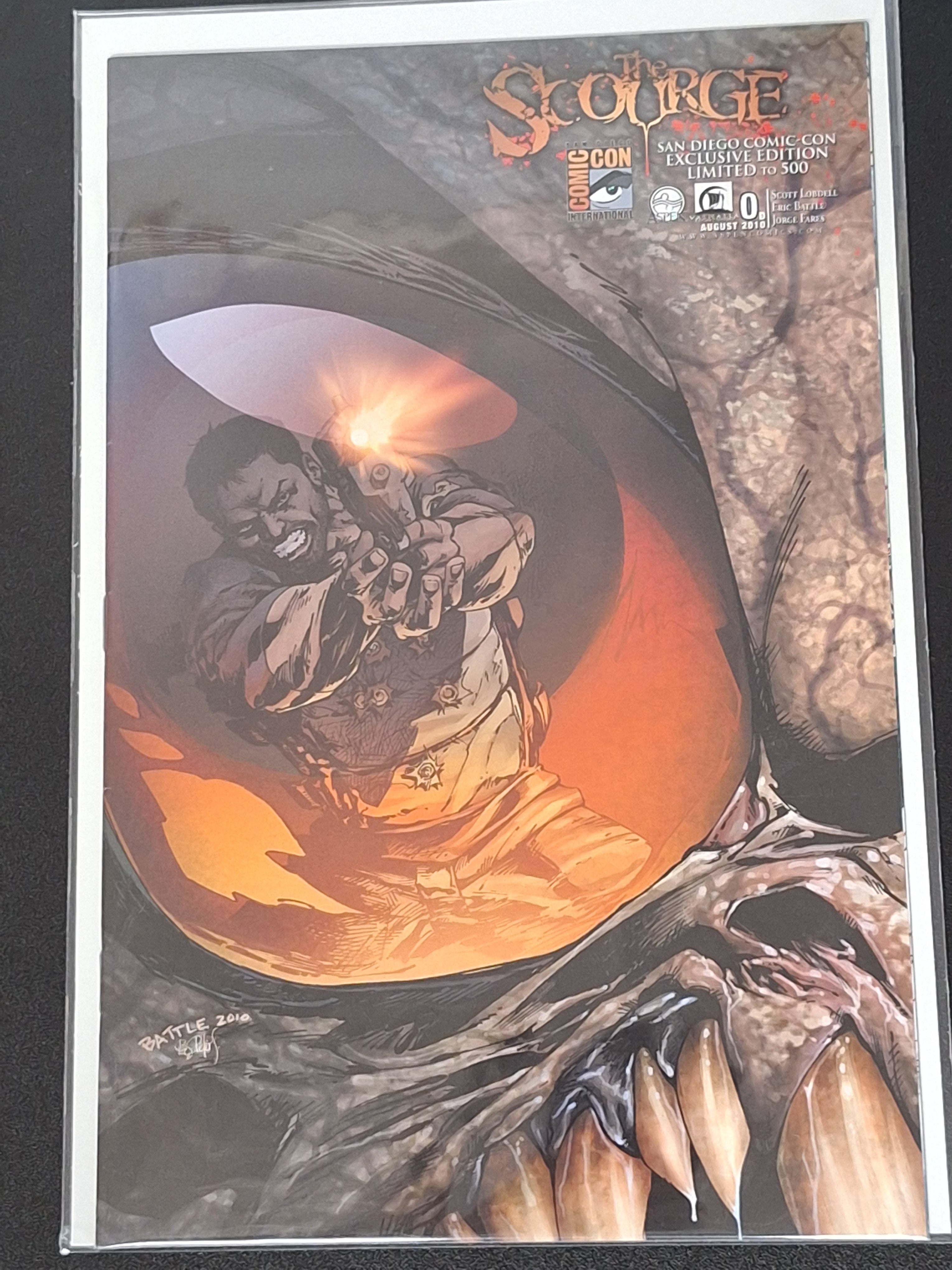 The Scourge 0 Aspen Comics 2010 SDCC Exclusive Limited to 500 Copies