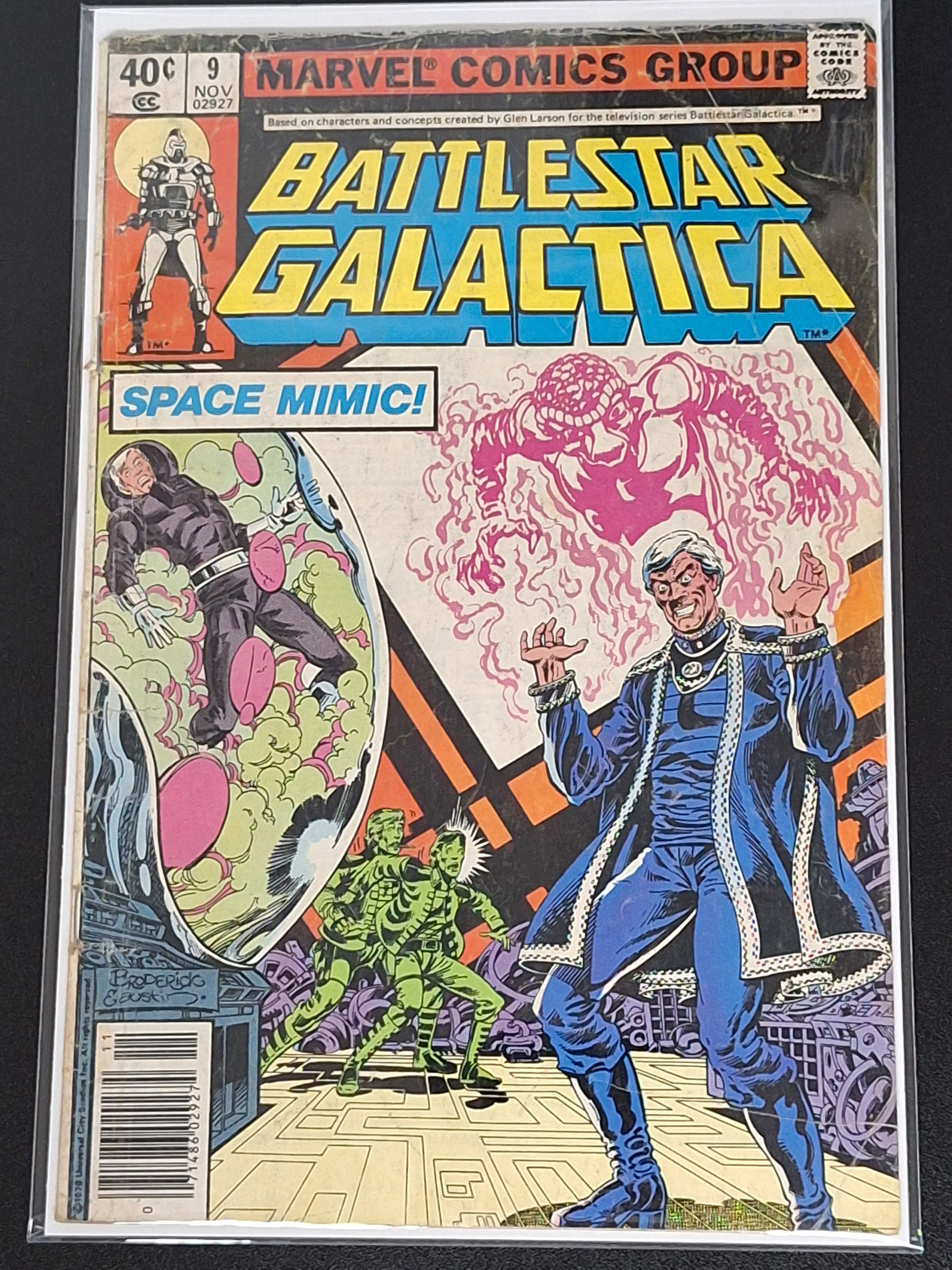Battlestar Galactica 9 Marvel 1979 Bronze Age