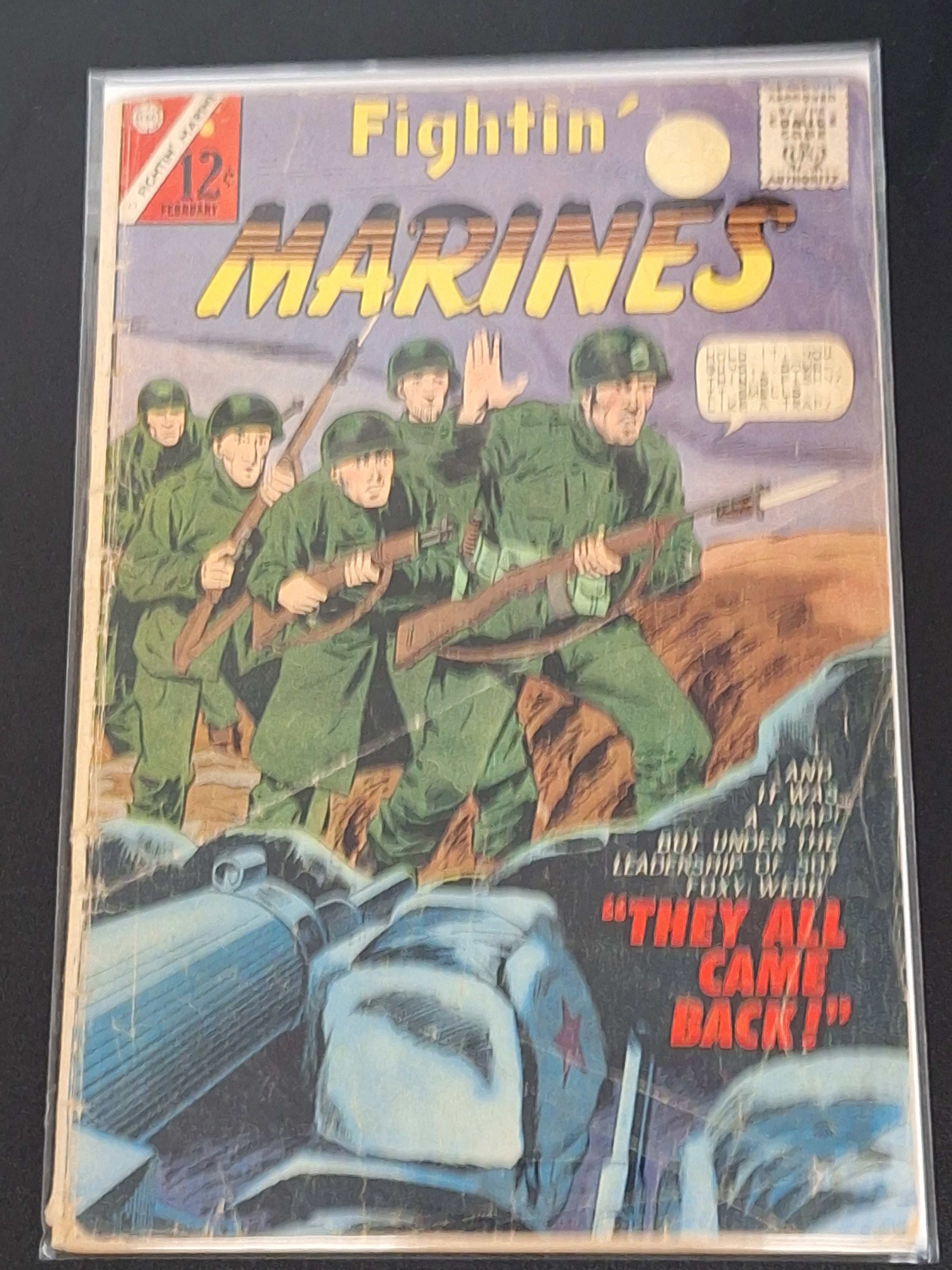 Fightin' Marines 62 CDC Charlton Comics 1965