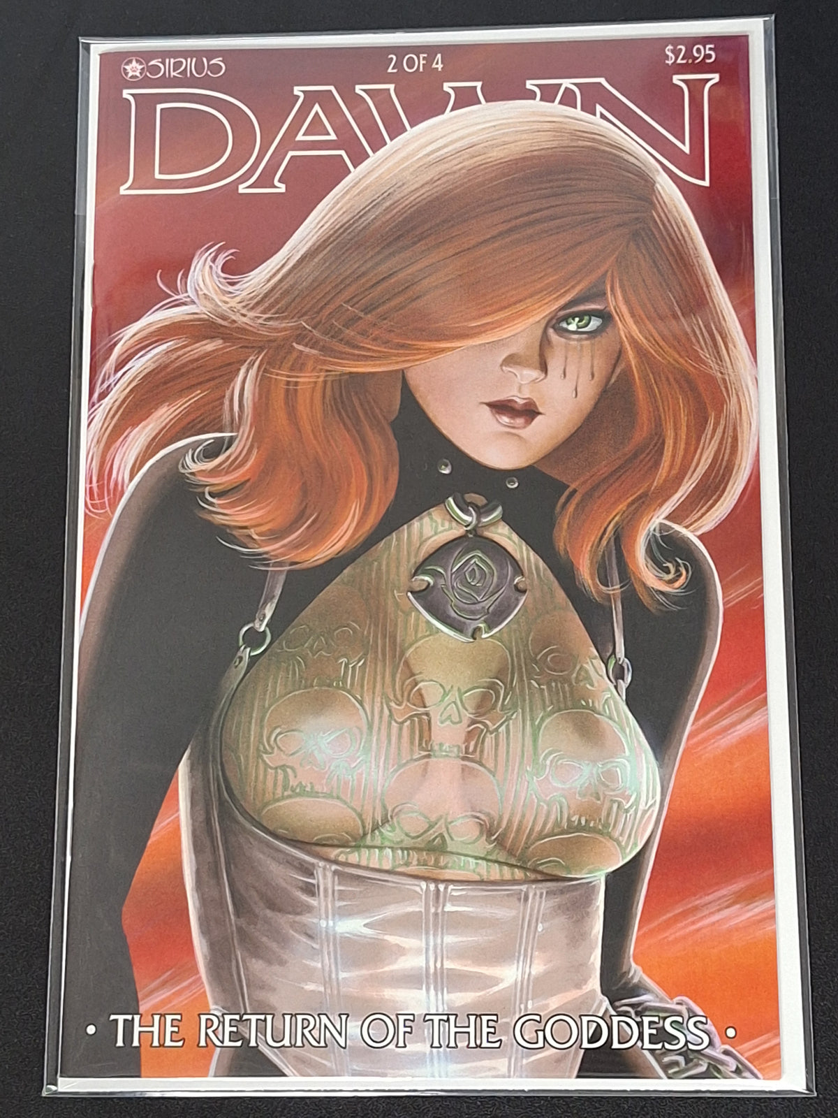 Dawn: Return Of The Goddess 2 Sirius Comics 1999 Joseph Michael Linsner