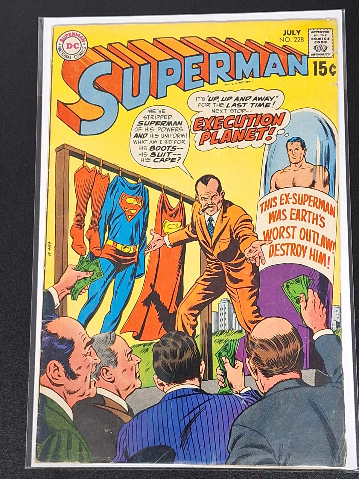 Superman 228 DC 1979 Next Stop Execution Planet