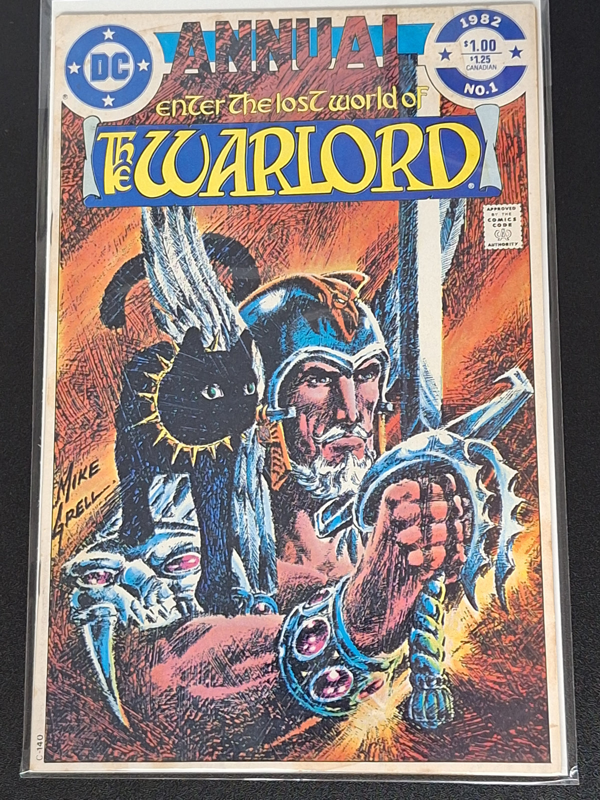 The Warlord Annual 1 DC 1982 Mike Grell