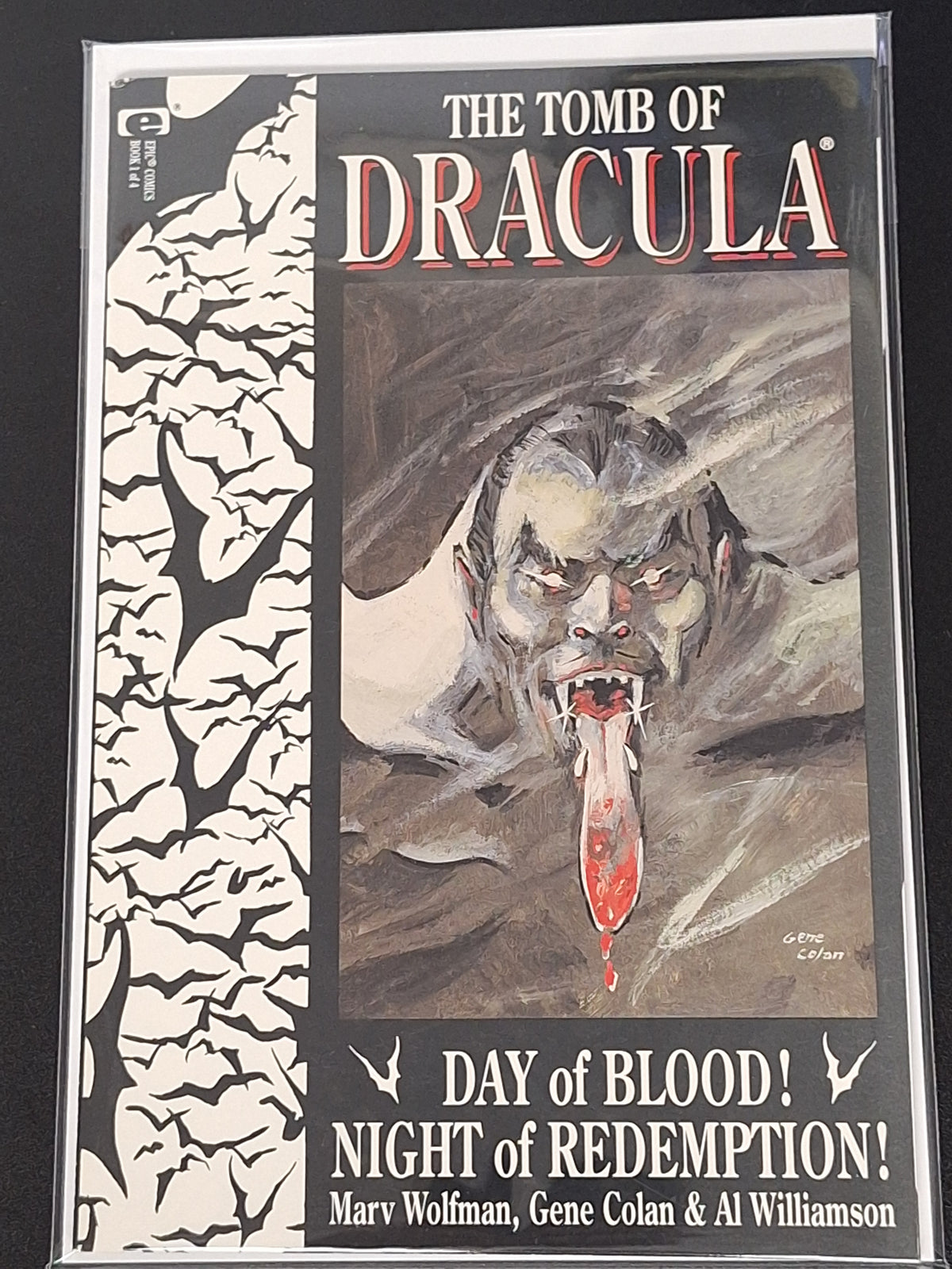 The Tomb Of Dracula 1 Marvel Epic Comics 1991 The Day of Blood