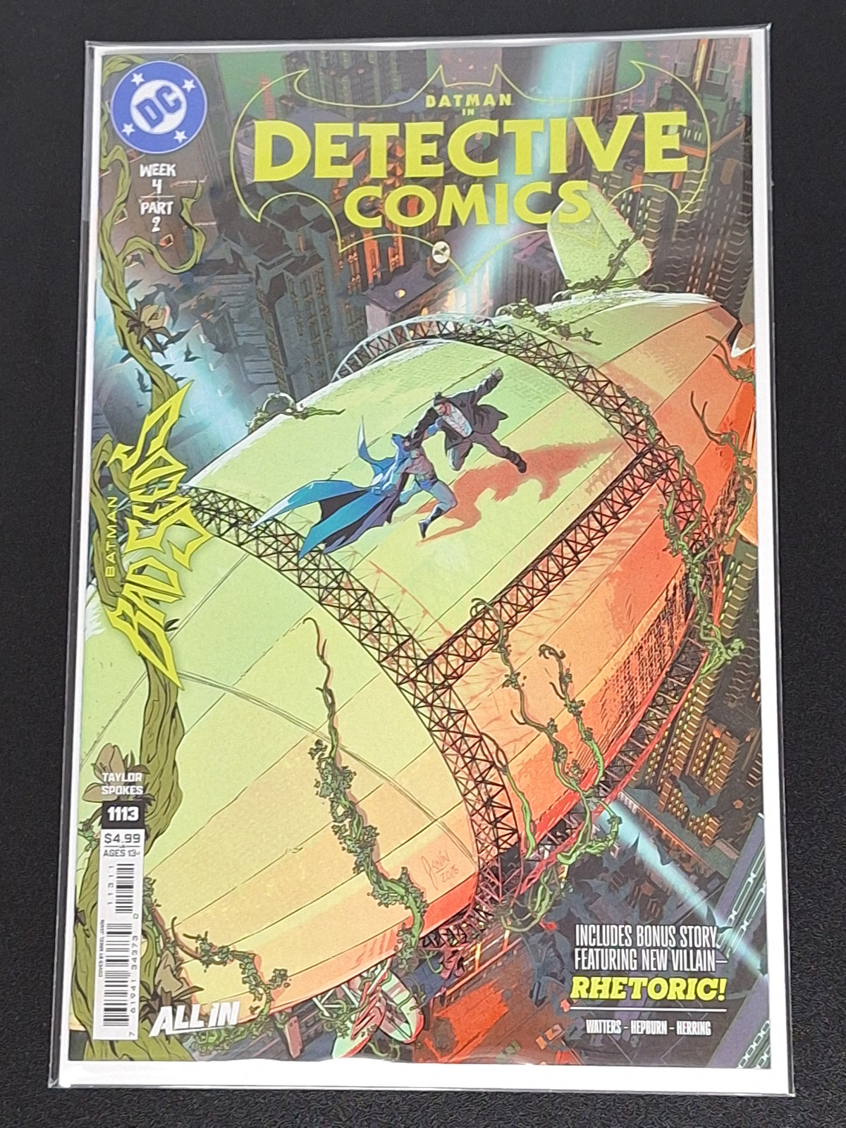 Detective Comics 1113 DC 2026 Cover A 1st Appearance of Rhetoric