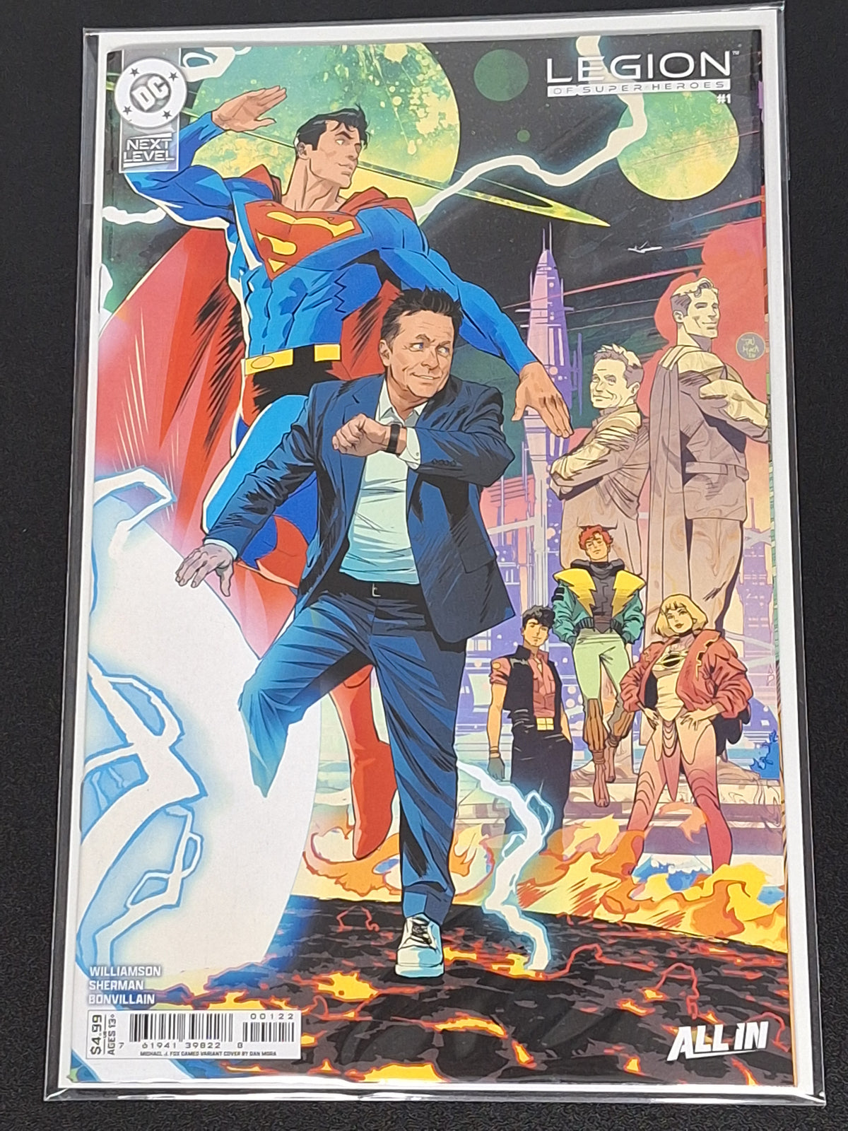 Legion Of Super-Heroes 1 DC 2026 Michael J. Fox Cameo Variant