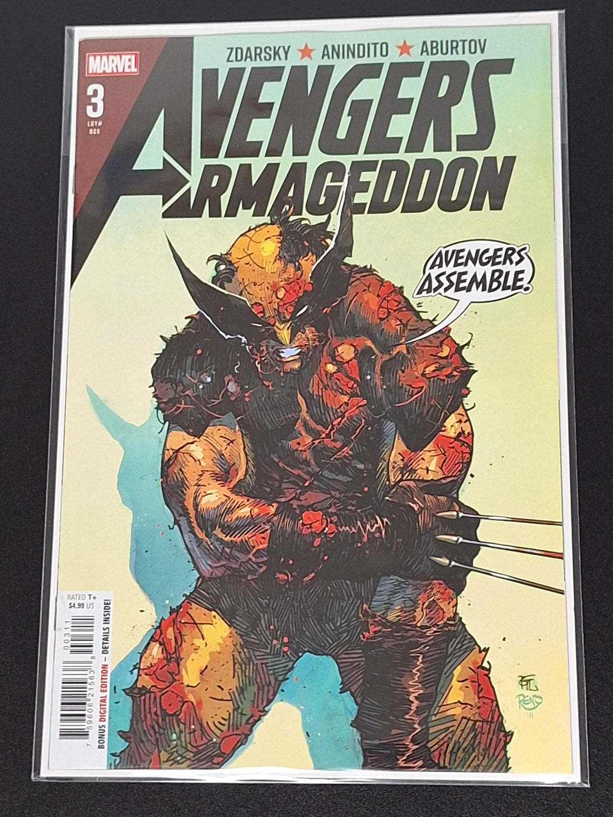 Avengers Armageddon 3 Marvel 2026 Cover A