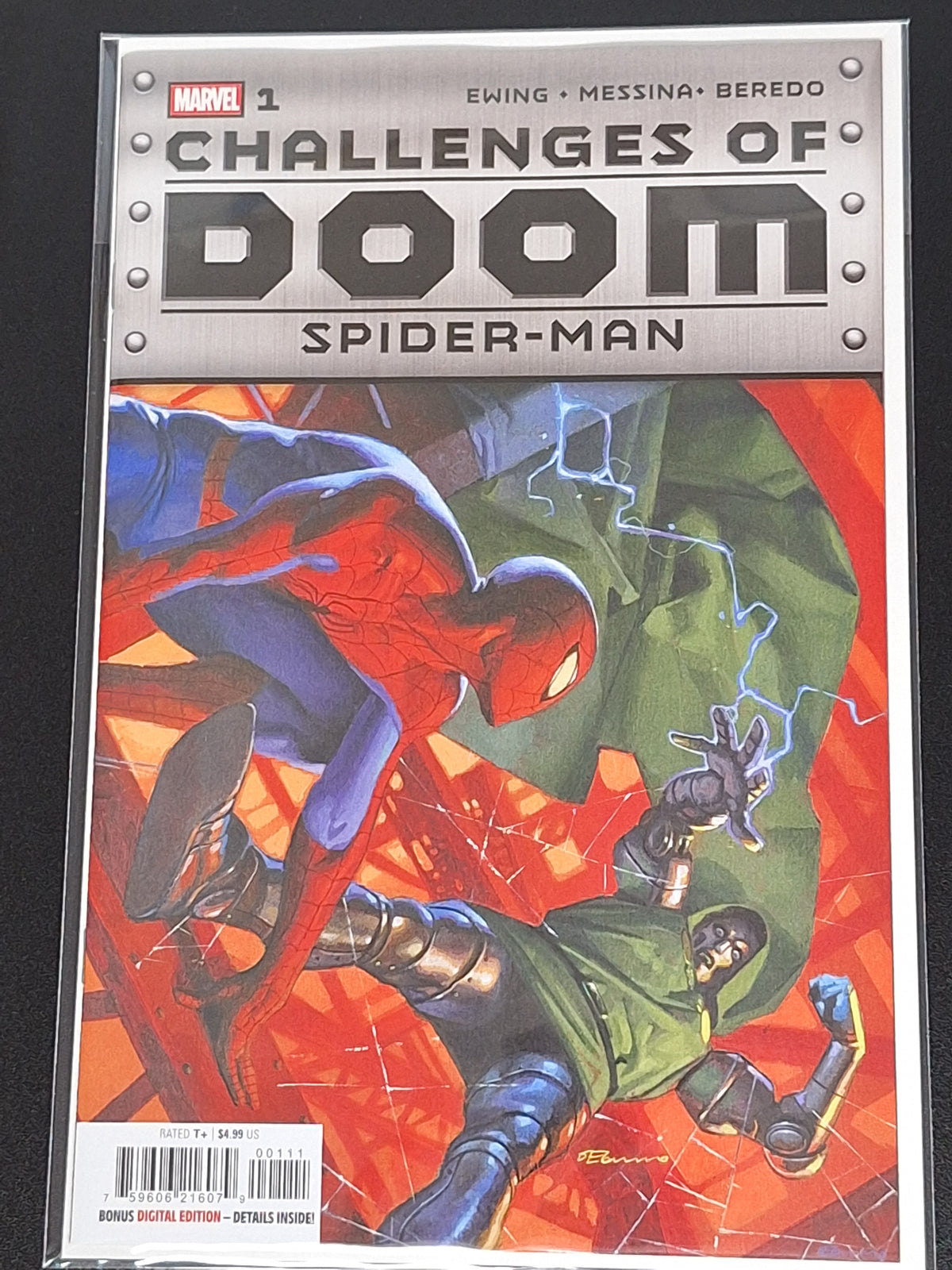 Challenges of Doom: Spider-Man 1 Marvel 2026 Cover A