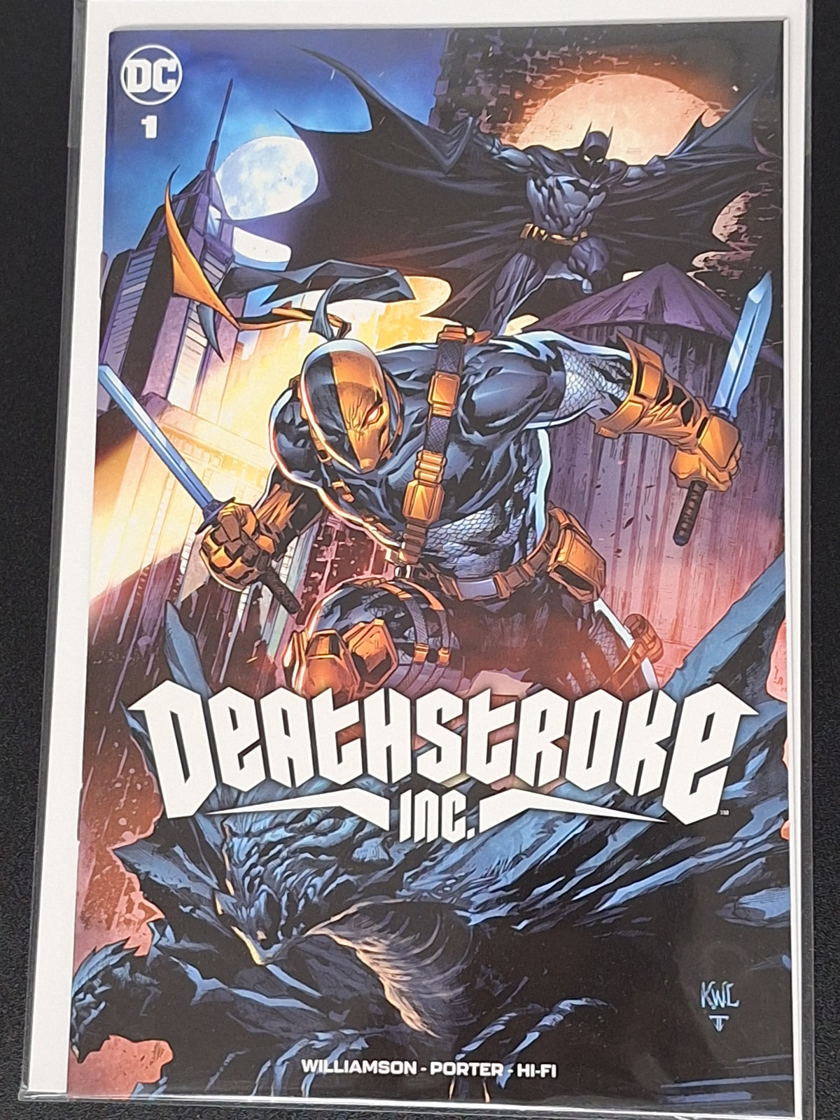 Deathstroke Inc. 1 Ken Lashley Exclusive