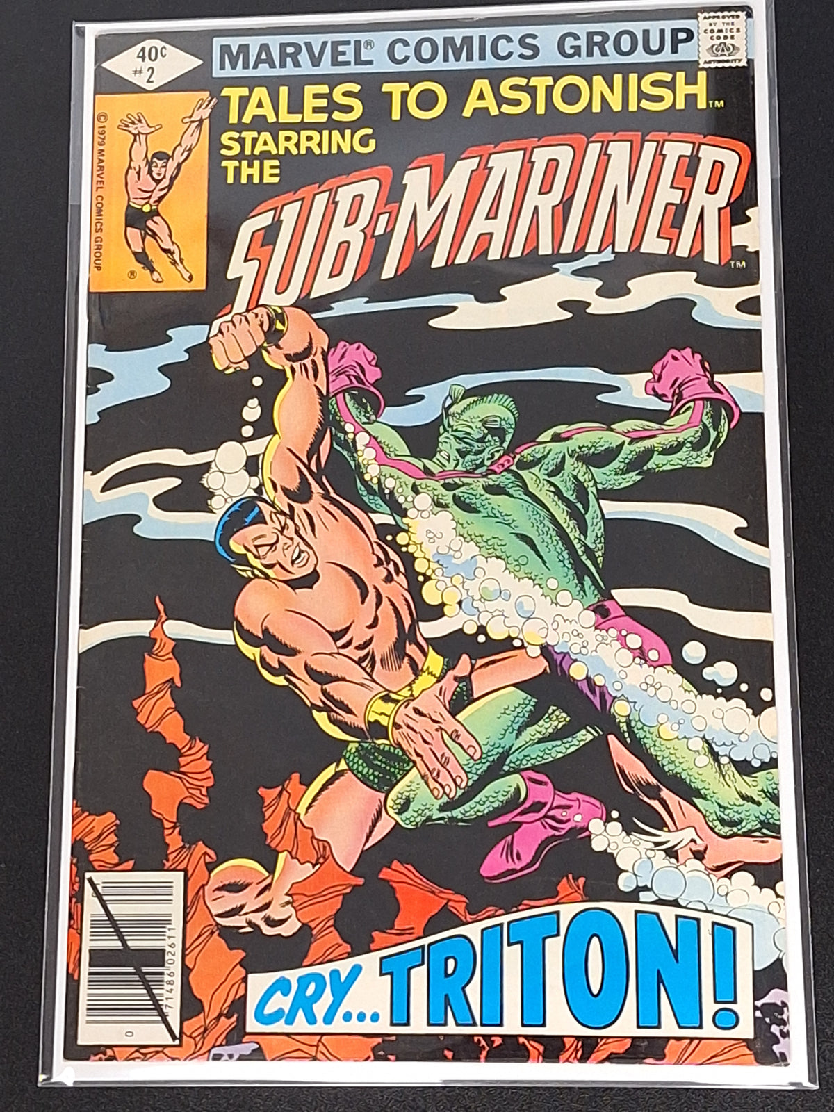 Tales To Astonish 2 Marvel 1979 Starring The Sub-Mariner