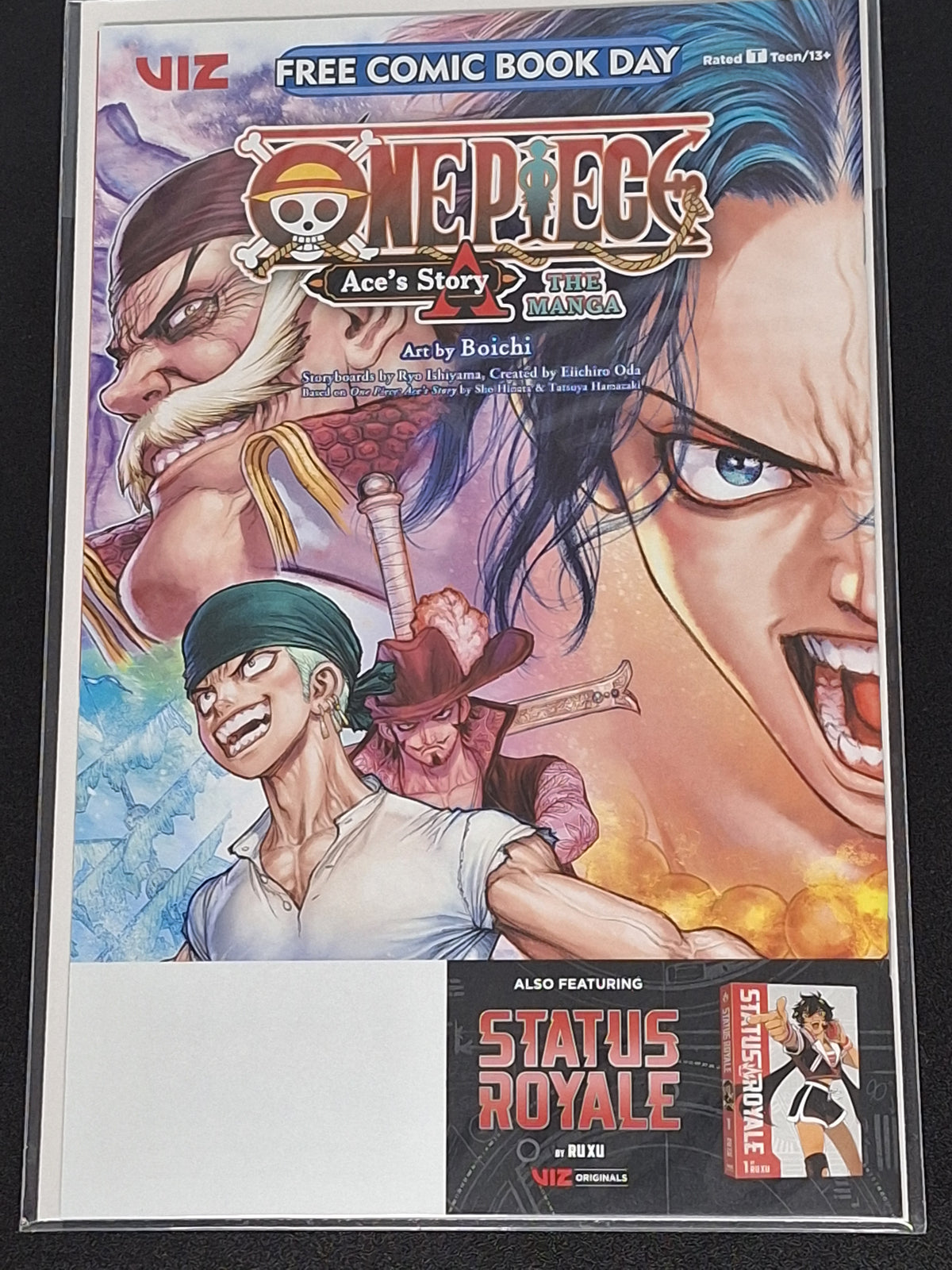 One Piece: Ace's Story 1 Viz Media 2024 FCBD Status Royale