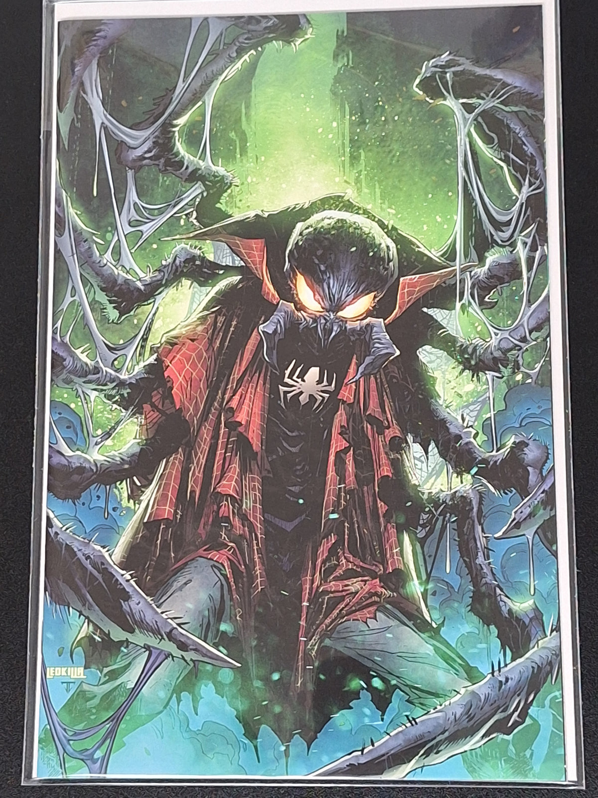 Edge of Spider-Man 1 Ken Lashley 2nd Printing 1:25 Virgin Variant