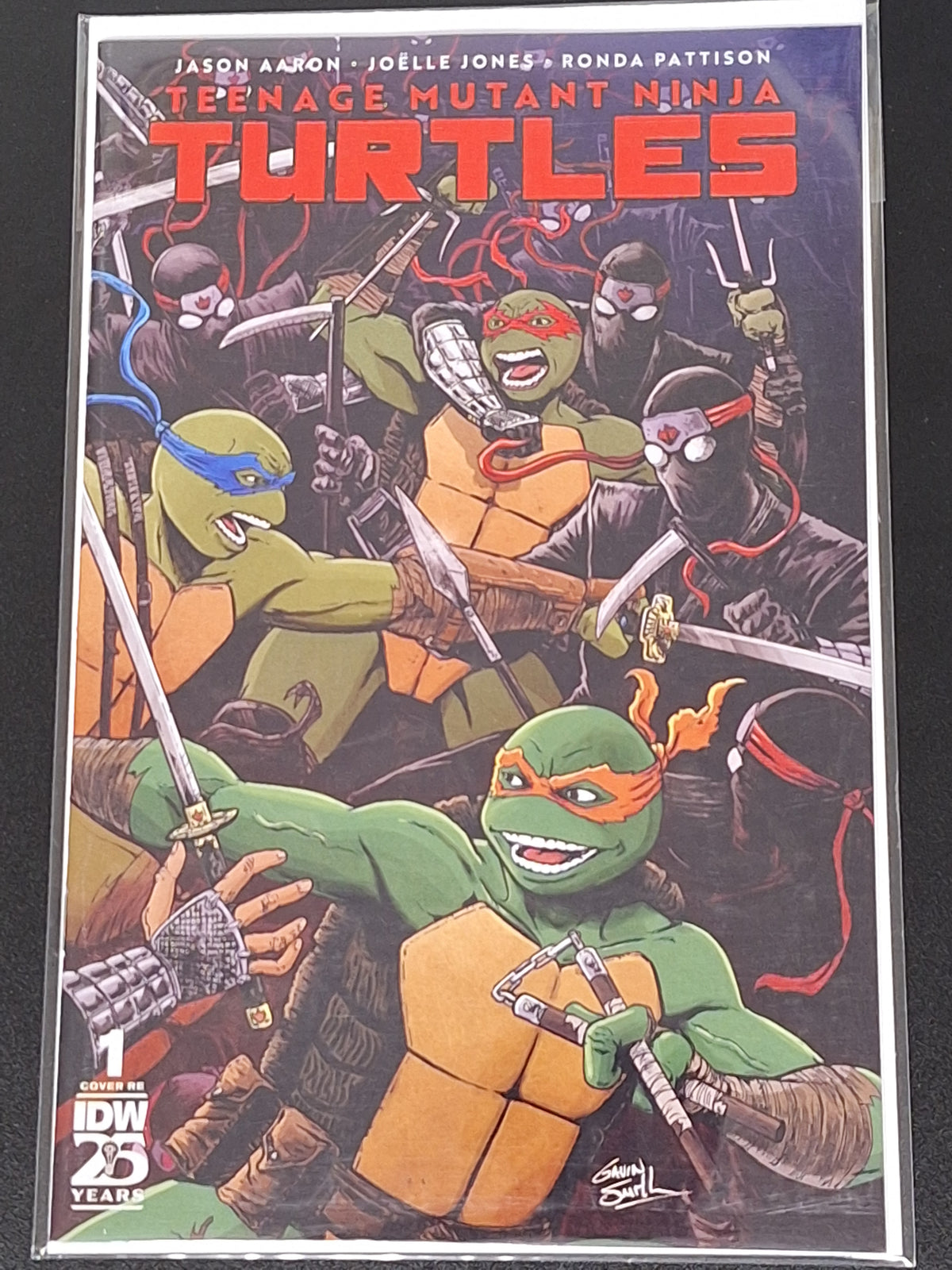 Teenage Mutant Ninja Turtles 1 Gavin Smith Exclusive Limited to 1200 Copies