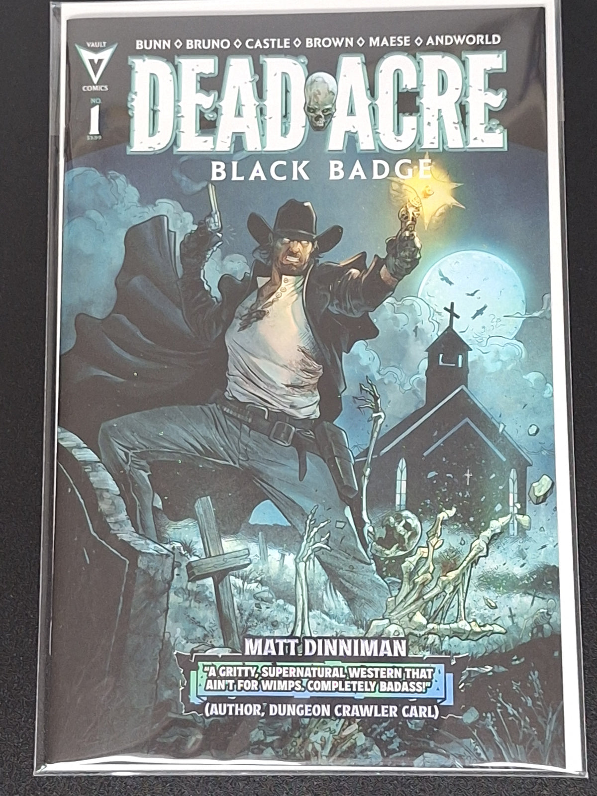 Dead Acre Black Badge 1 Cover A 1st Printing
