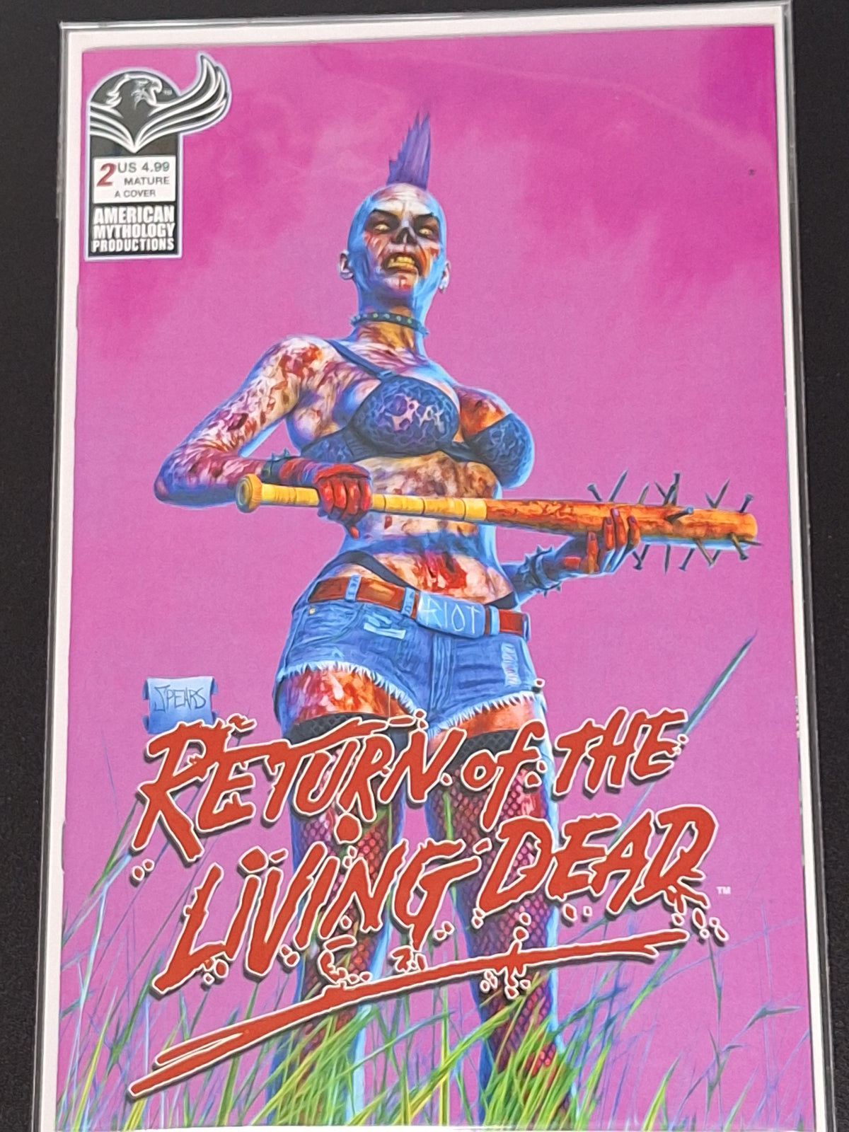 Return of the Living Dead 2 Mark Spears Cover A