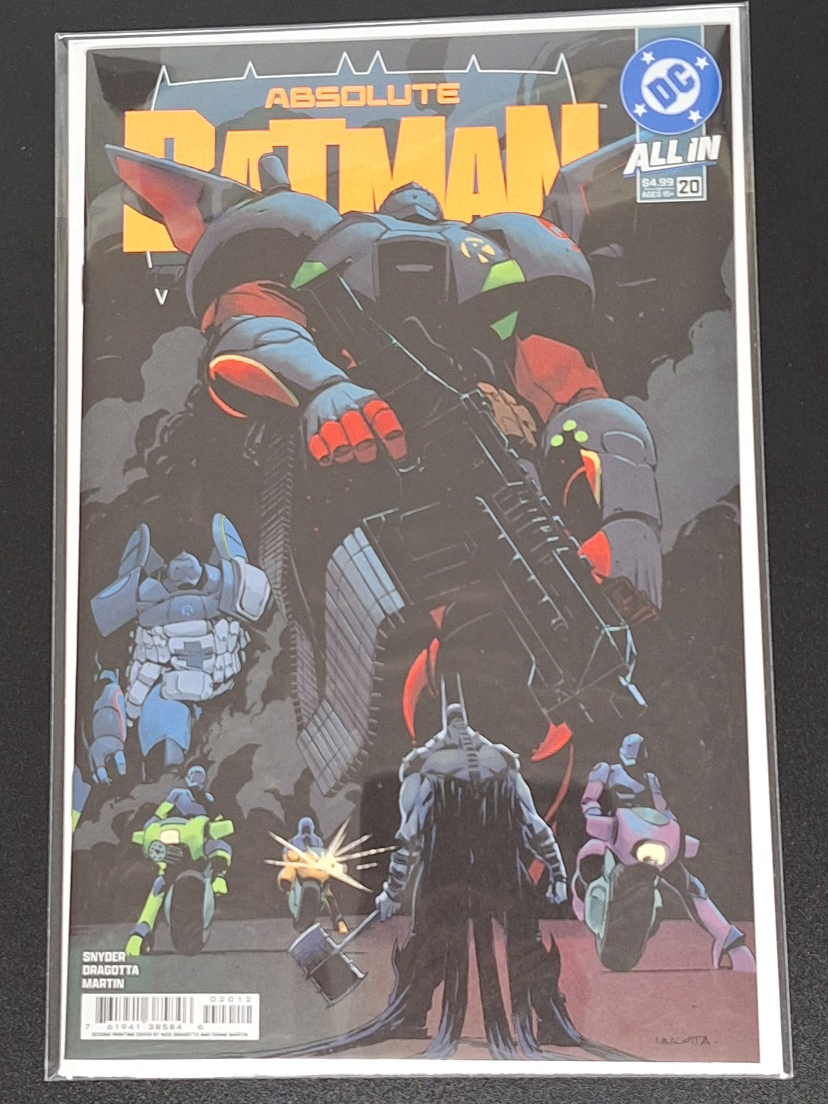 Absolute Batman 20 Cover A 2nd Printing
