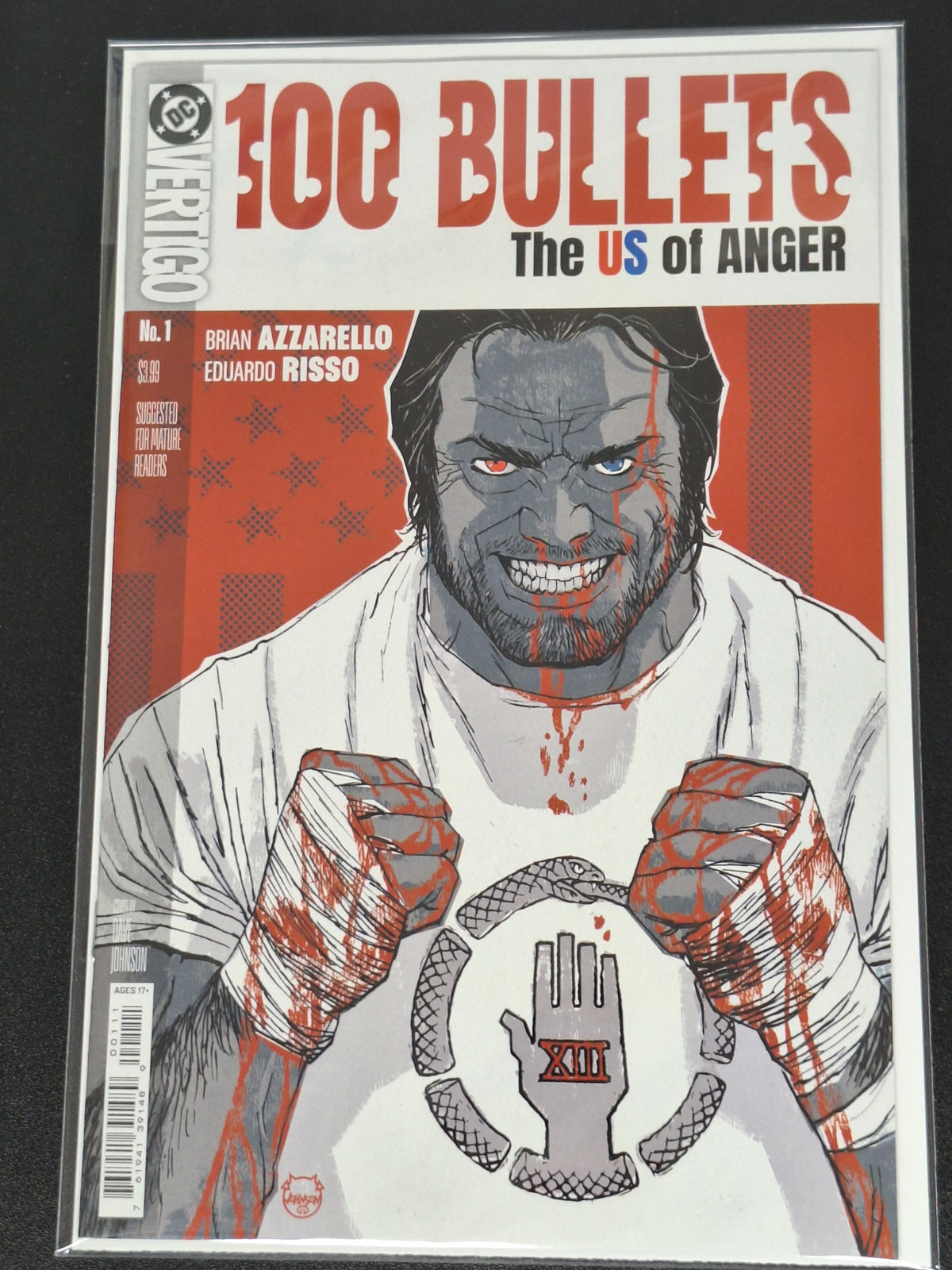 100 Bullets The US of Anger 1 Cover A