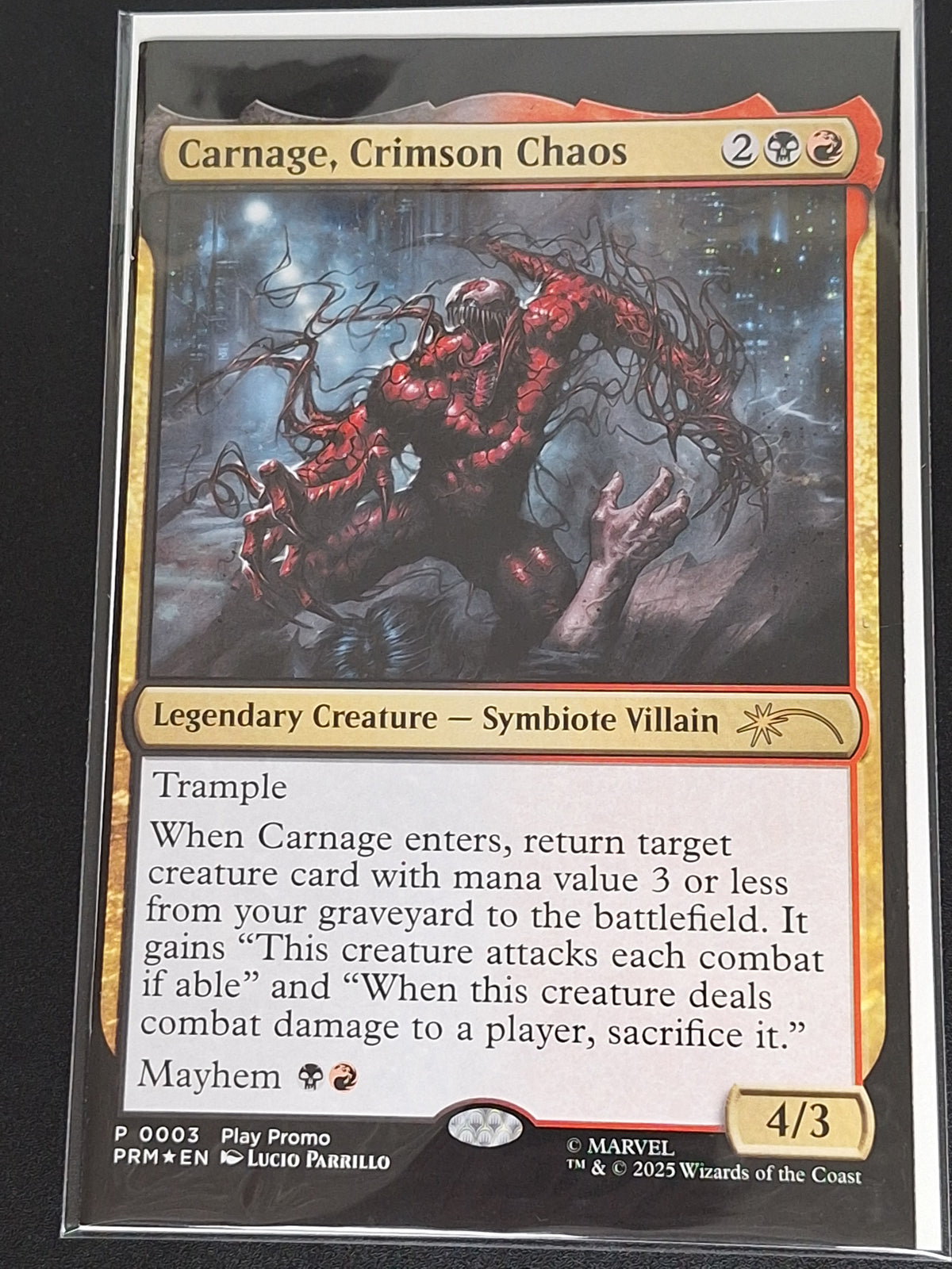 ASM/Venom Death Spiral: Body Count 1 MTG Variant