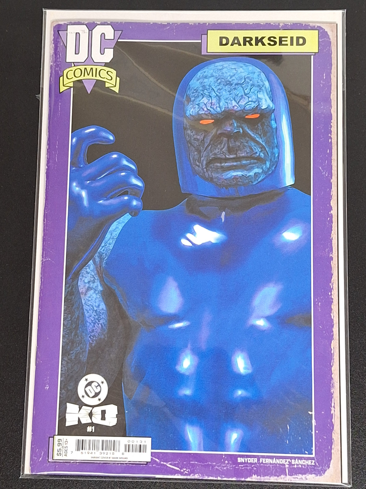DC KO 1 Mark Spears Darkseid Variant