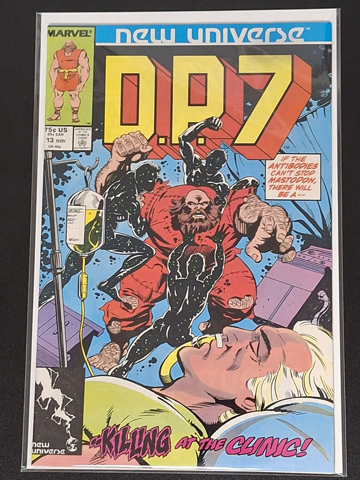 D.P.7 #13 Marvel New Universe 1987