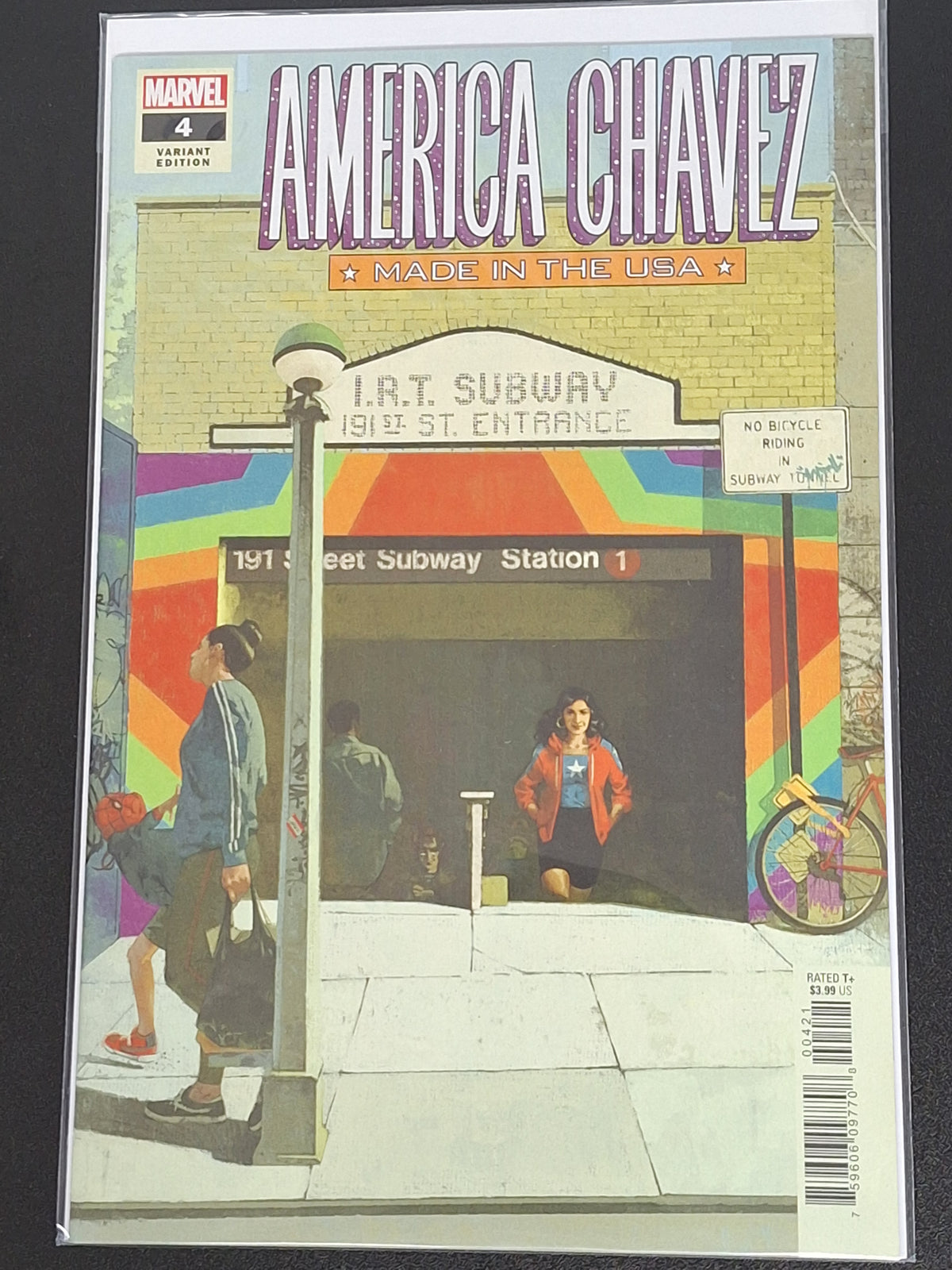 America Chavez: Made In The USA 4 Marvel 2021 Cover B