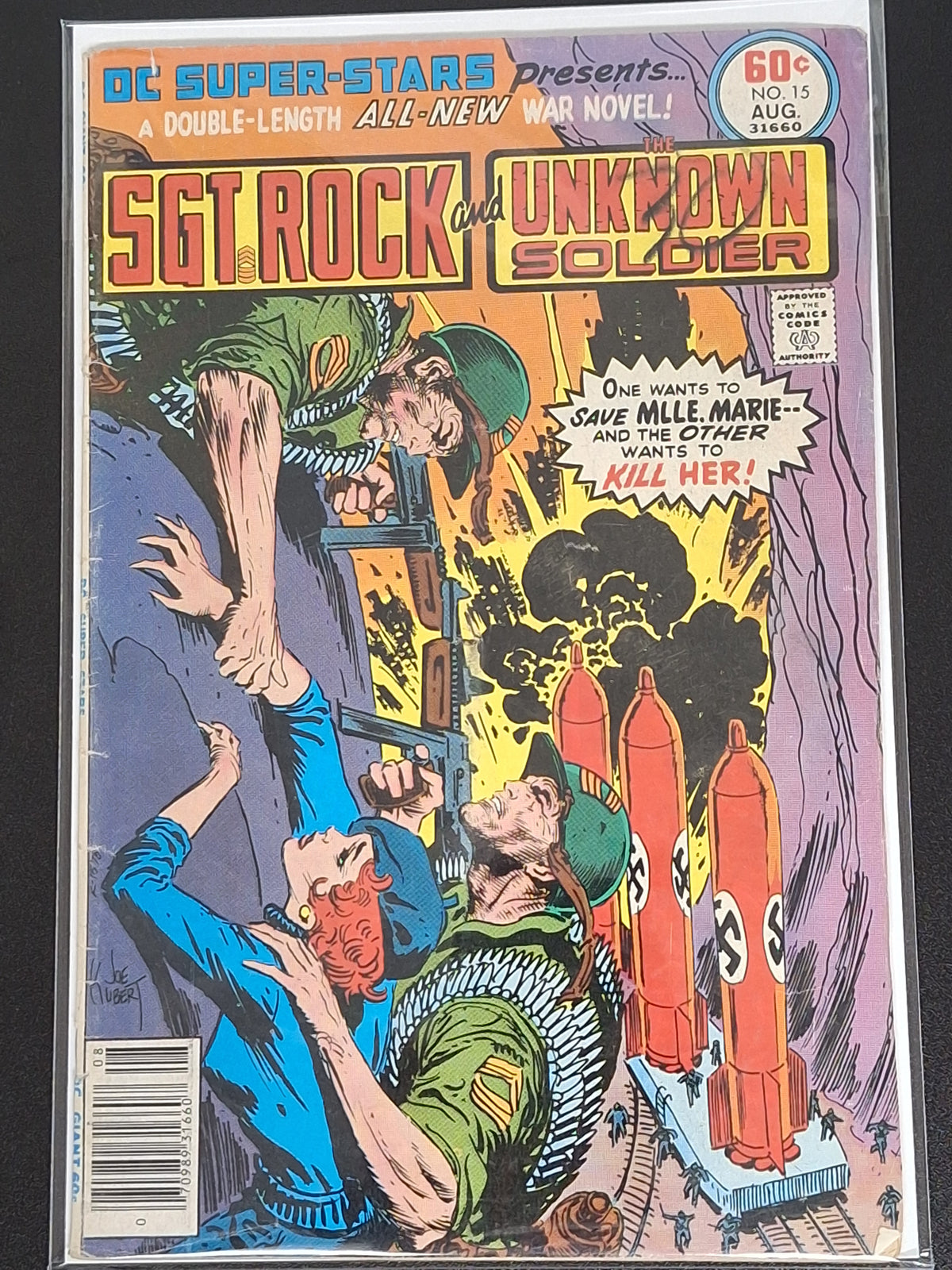 DC Super-Stars Presents 15 DC 1977 Sgt.Rock & Unknown Soldier