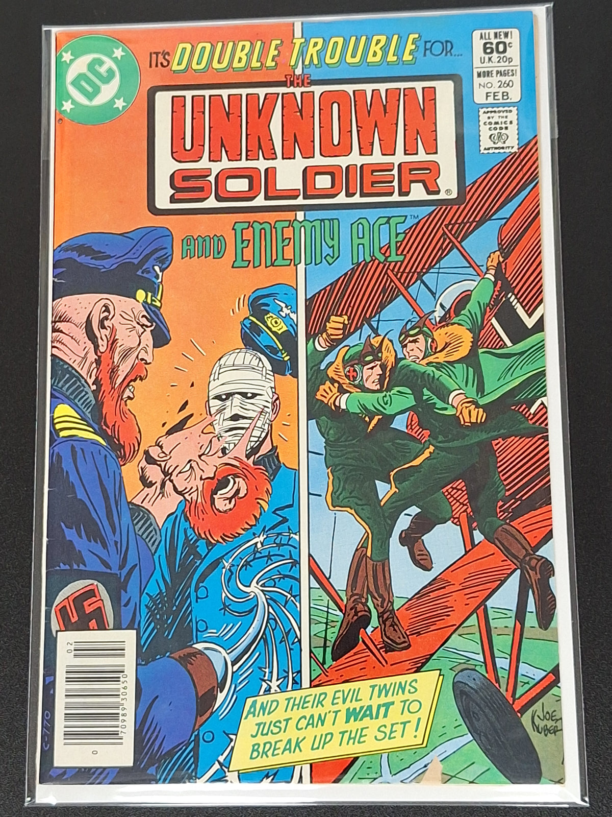 Unknown Solider 260 DC 1982 Newsstand Edition